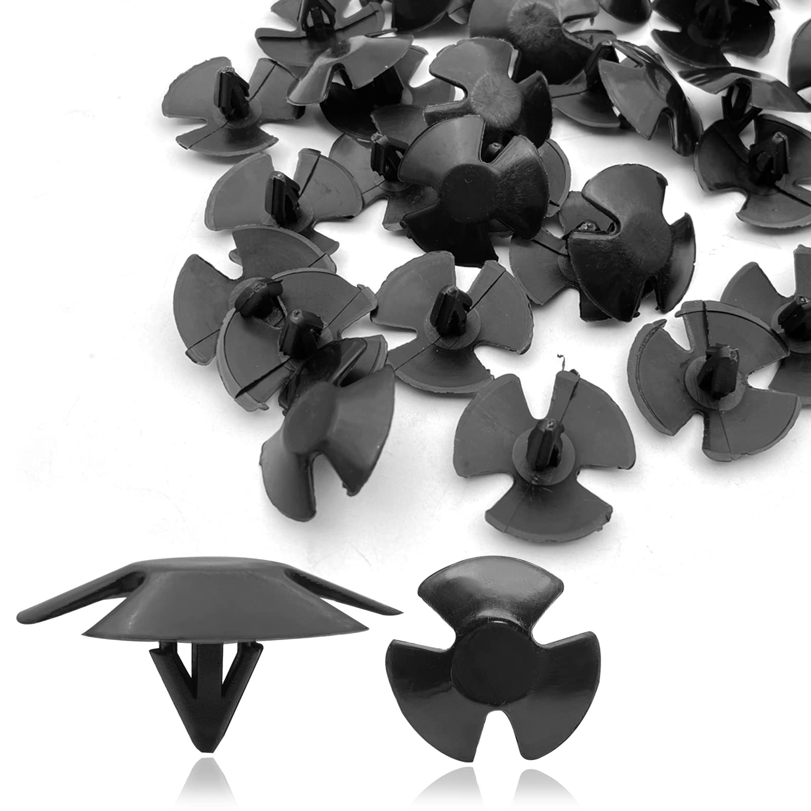 40Pcs Hood Insulation Retainers Push-Type Retainer Clips - Replacement For Chrysler Jeep Dodge Ram Cherokee Grand Cherokee - Oem