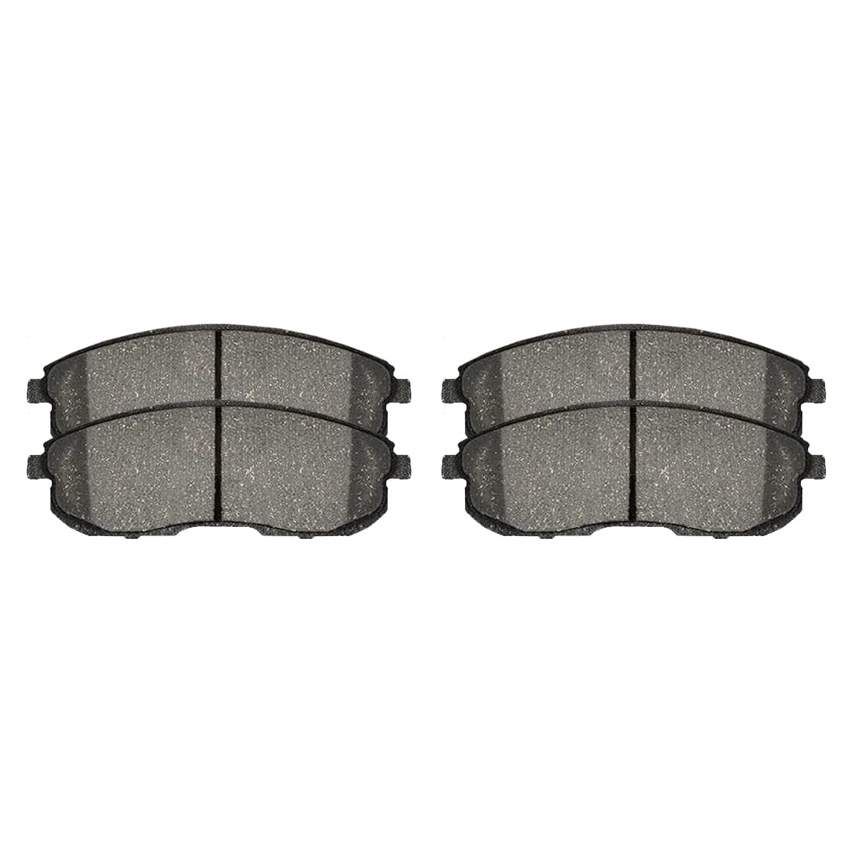 Autoshack Front Drilled And Slotted Brake Rotors Silver And Ceramic Pads Kit Set Driver And Passenger Side Replacement For 2007-