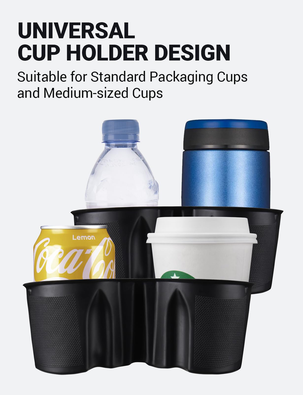 Motrobe 2023 2022 2021 Tesla Model Y Model 3 Center Console Cup Holder Insert Only Fit New Console