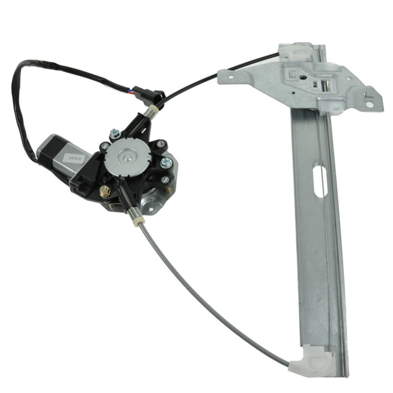 Trq Rear Right Power Window Regulator & Motor Assembly Passenger Side Compatible With 2006-2013 Chevrolet Impala 2014-2016 Impal