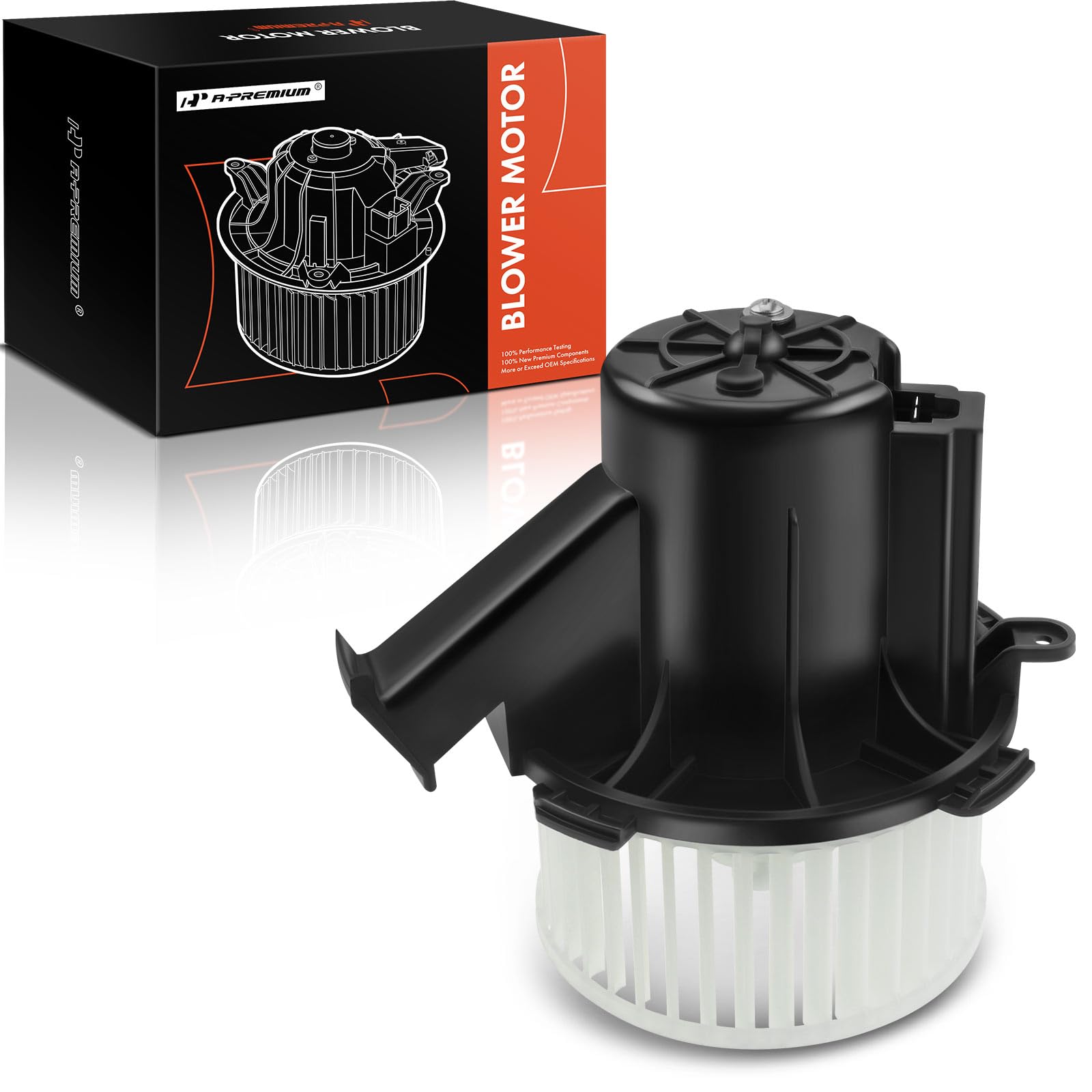 A-Premium Hvac Heater Blower Motor Assembly Compatible With Smart Vehicles - Fortwo 2008-2017 - Front Side, Replace# 4518301600,