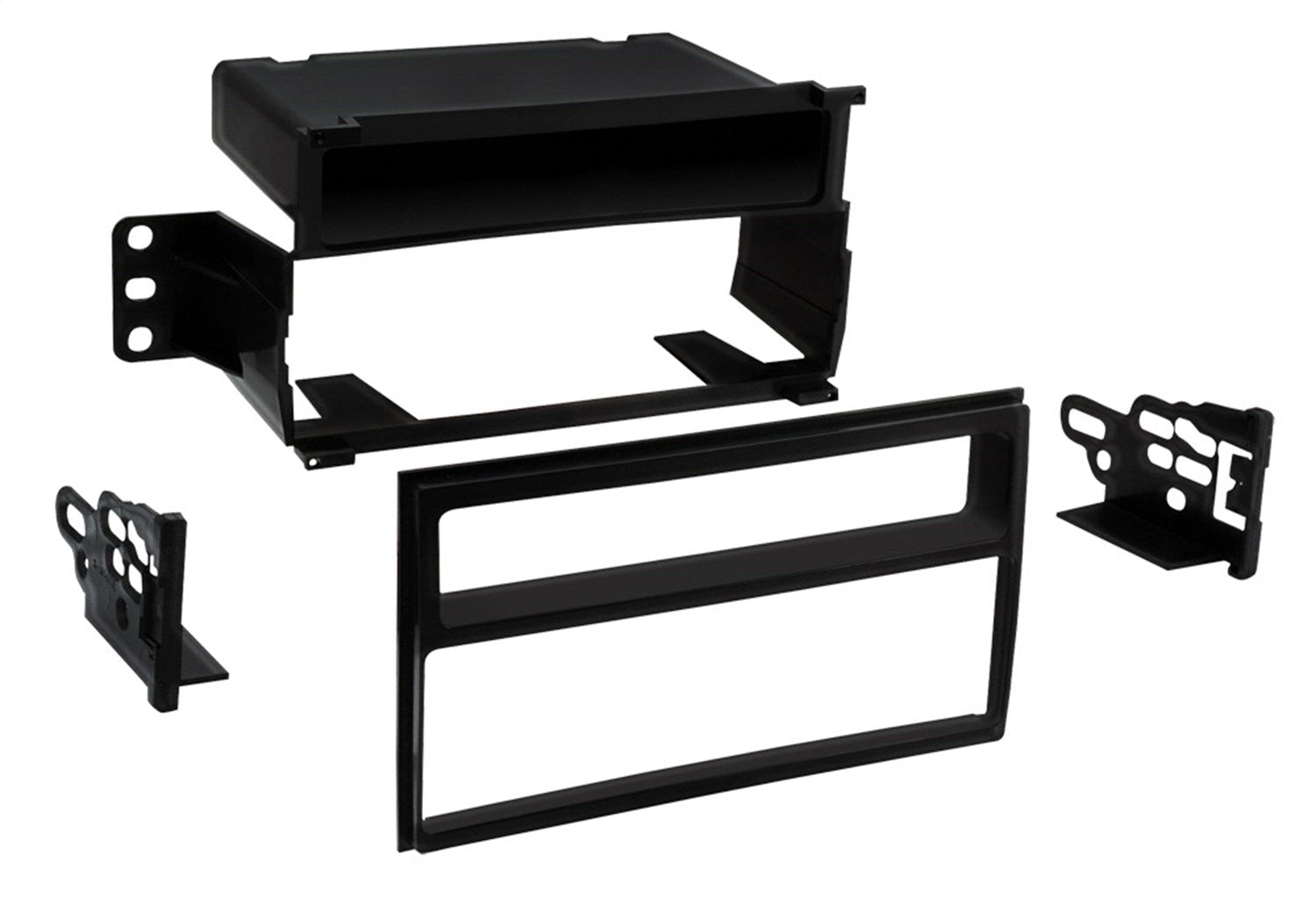 Metra 99-7610Hg Single/Double Din Dash Kit With Pocket For 2007-2011 Nissan Versa And 2011 Nissan Juke