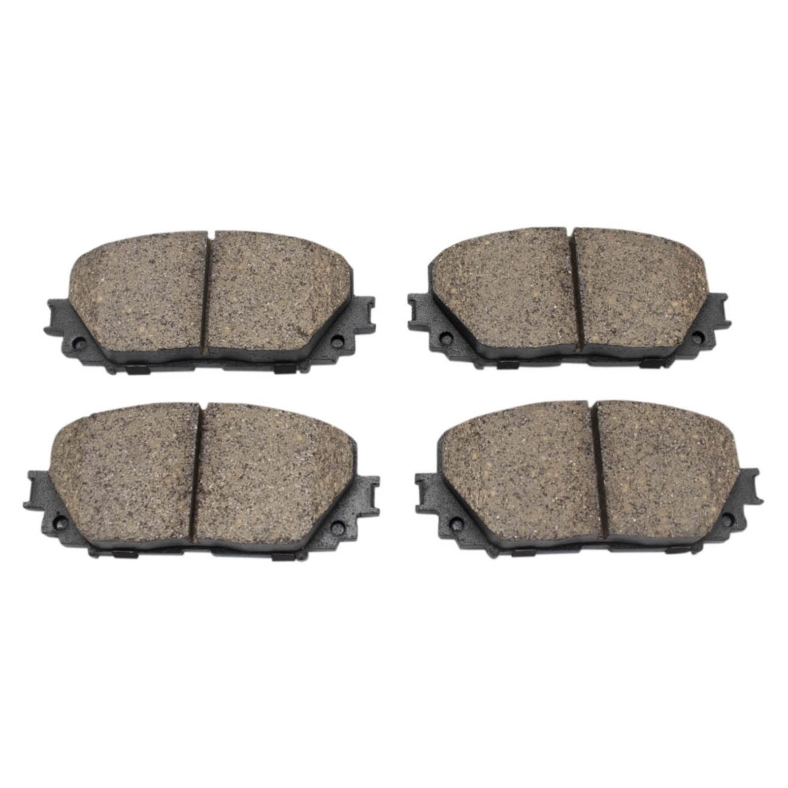 TRQ Front Brake Pads Ceramic Compatible with 2012-2018 Toyota Yaris