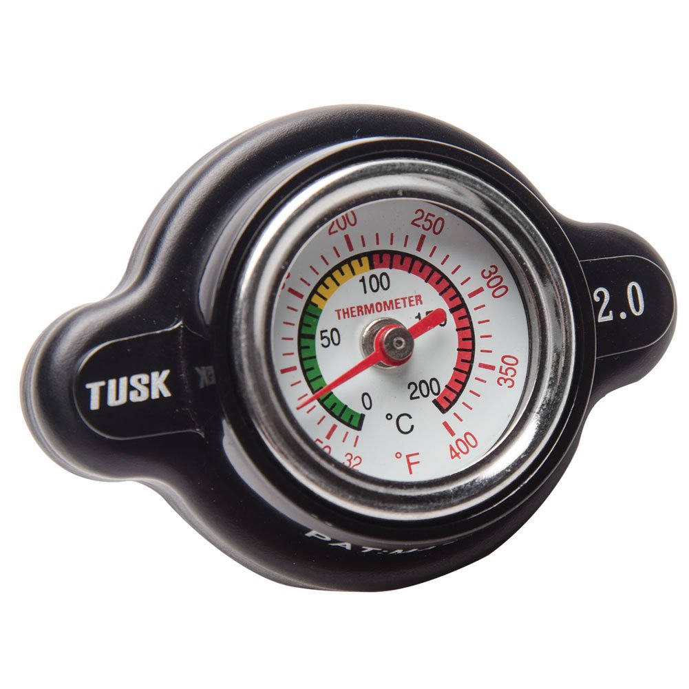 Tusk High Pressure Radiator Cap With Temperature Gauge 2.0 Bar - Fits: Ktm 400 Exc 4 Stroke 2000-2007