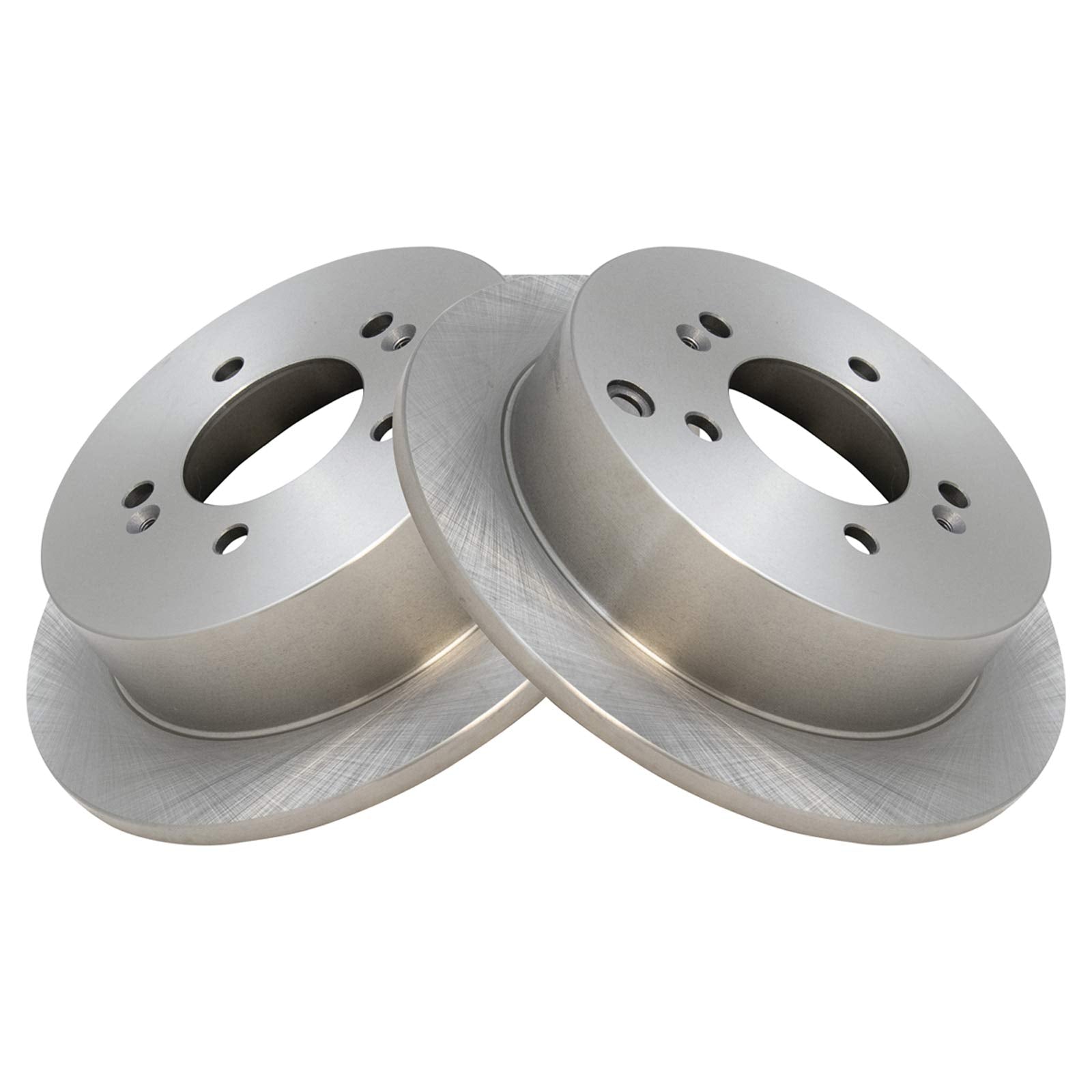 Trq Front And Rear Brake Pad & Rotor Kit Brake Pads Brake Rotor Ceramic Compatible With 2001-2005 Hyundai Santa Fe