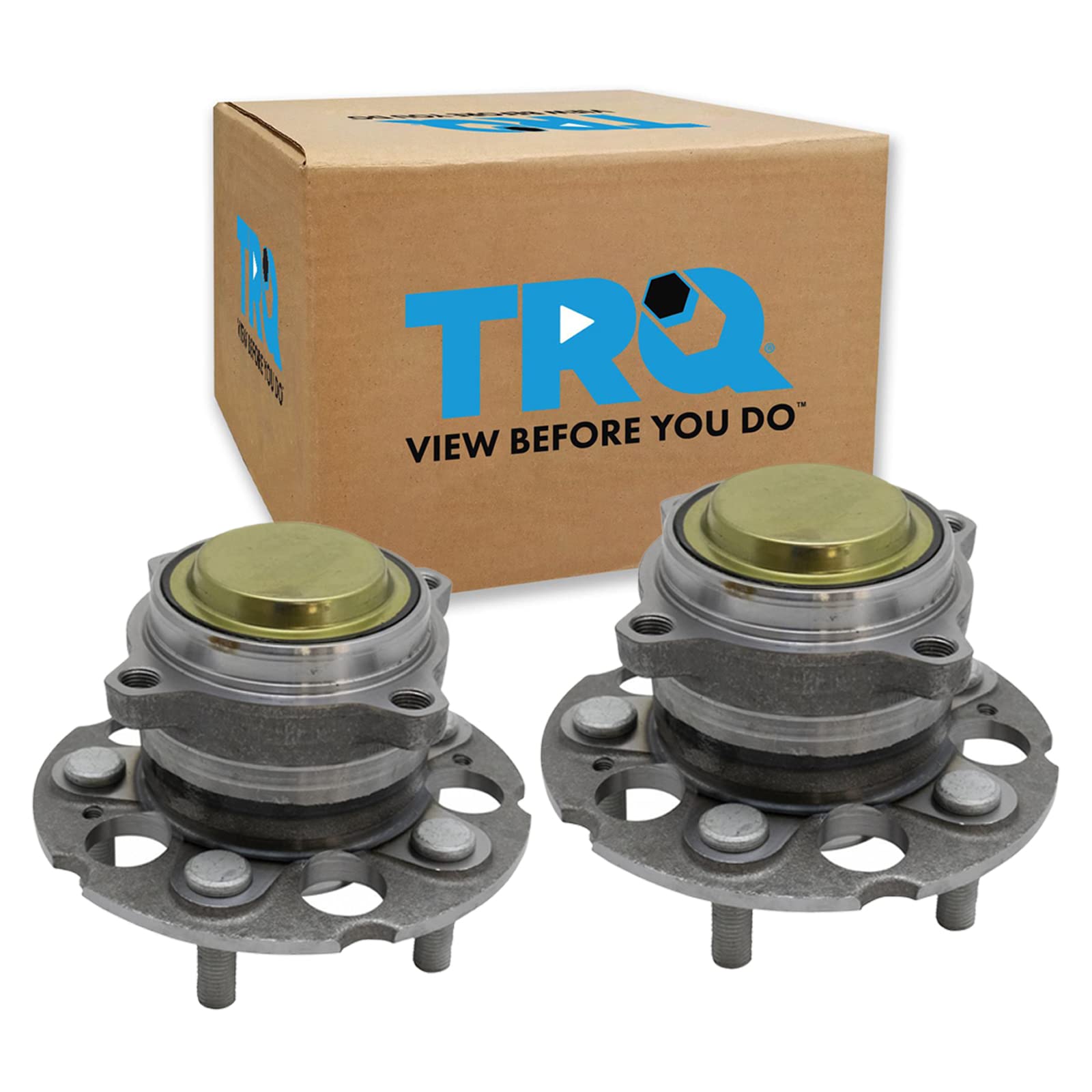 Trq Rear Wheel Hub Bearings Assembly Set Compatible With 2013-2018 Acura Rdx 2012-2016 Honda Cr-V