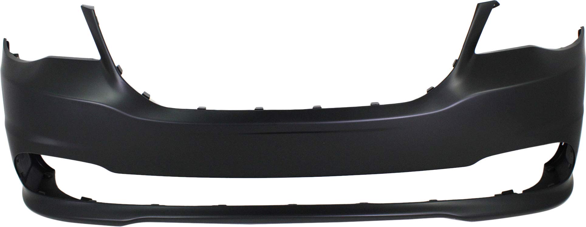 Garage-Pro Front Bumper Cover Compatible With 2011-2020 Dodge Grand Caravan, Fits 2012-2015 Ram C/V Primed For Models with Fog L