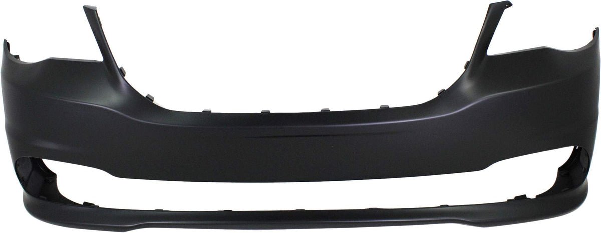 Garage-Pro Front Bumper Cover Compatible With 2011-2020 Dodge Grand Caravan, Fits 2012-2015 Ram C/V Primed For Models with Fog L