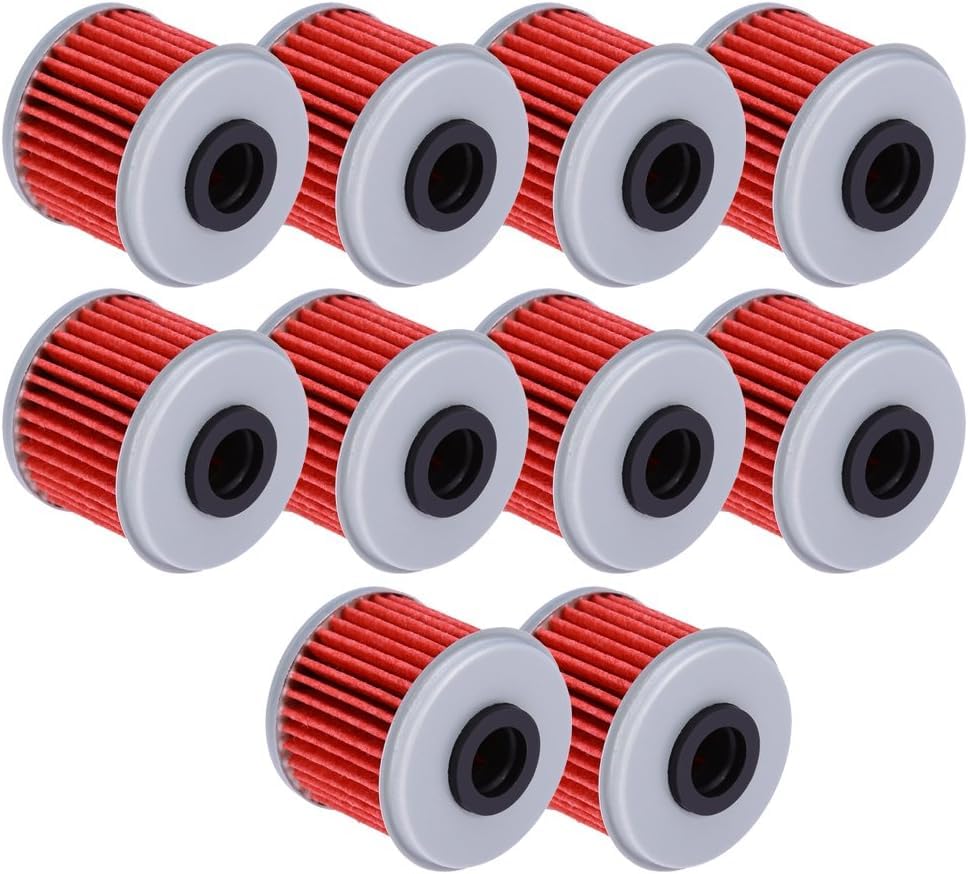 Oil Filter Kn116 Compatible With Honda Atv Trx450R Crf250X Crf450X Crf250R Crf450R (10 Pack)