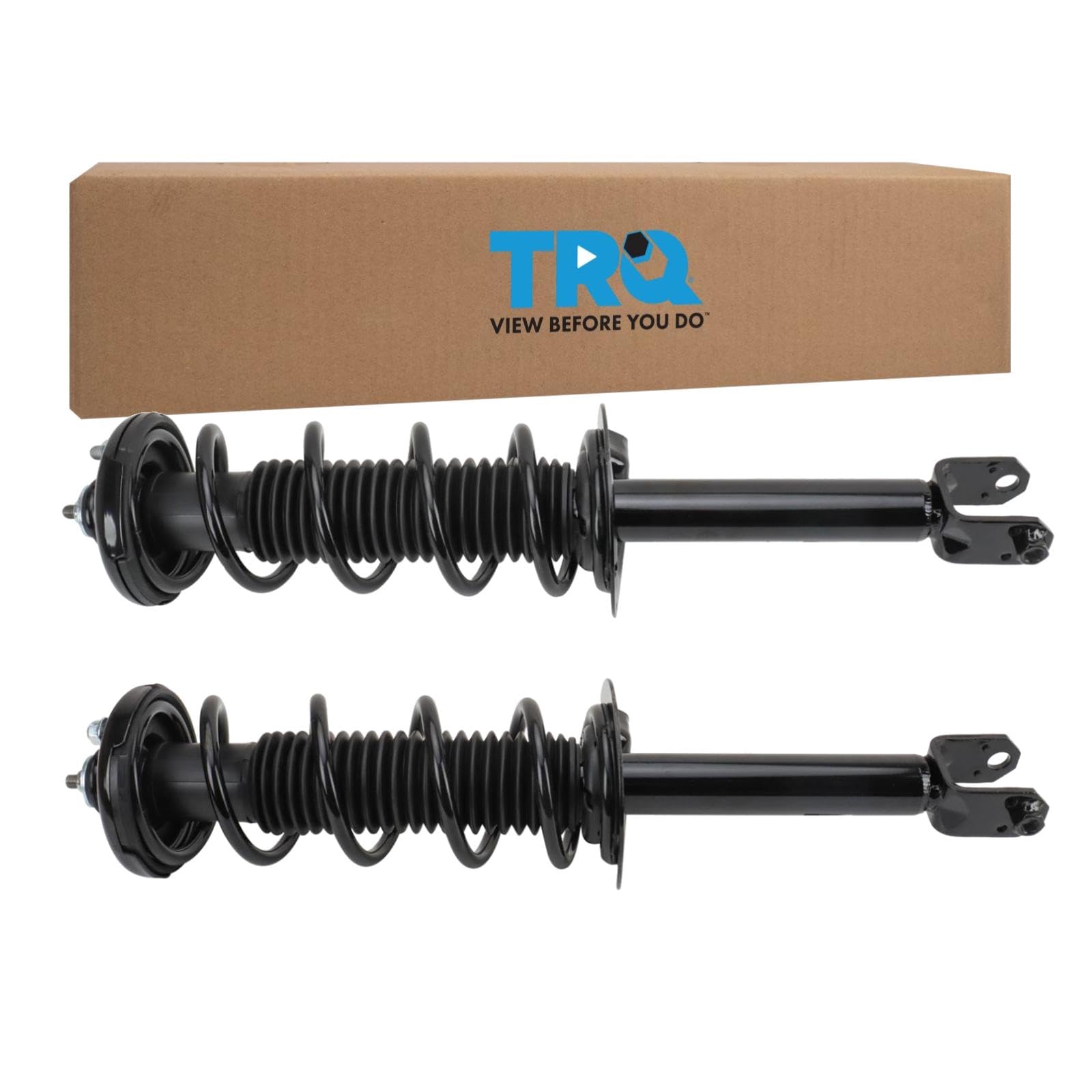 Trq Rear Shock & Spring Assembly Set Compatible With 2015-2018 Acura Tlx