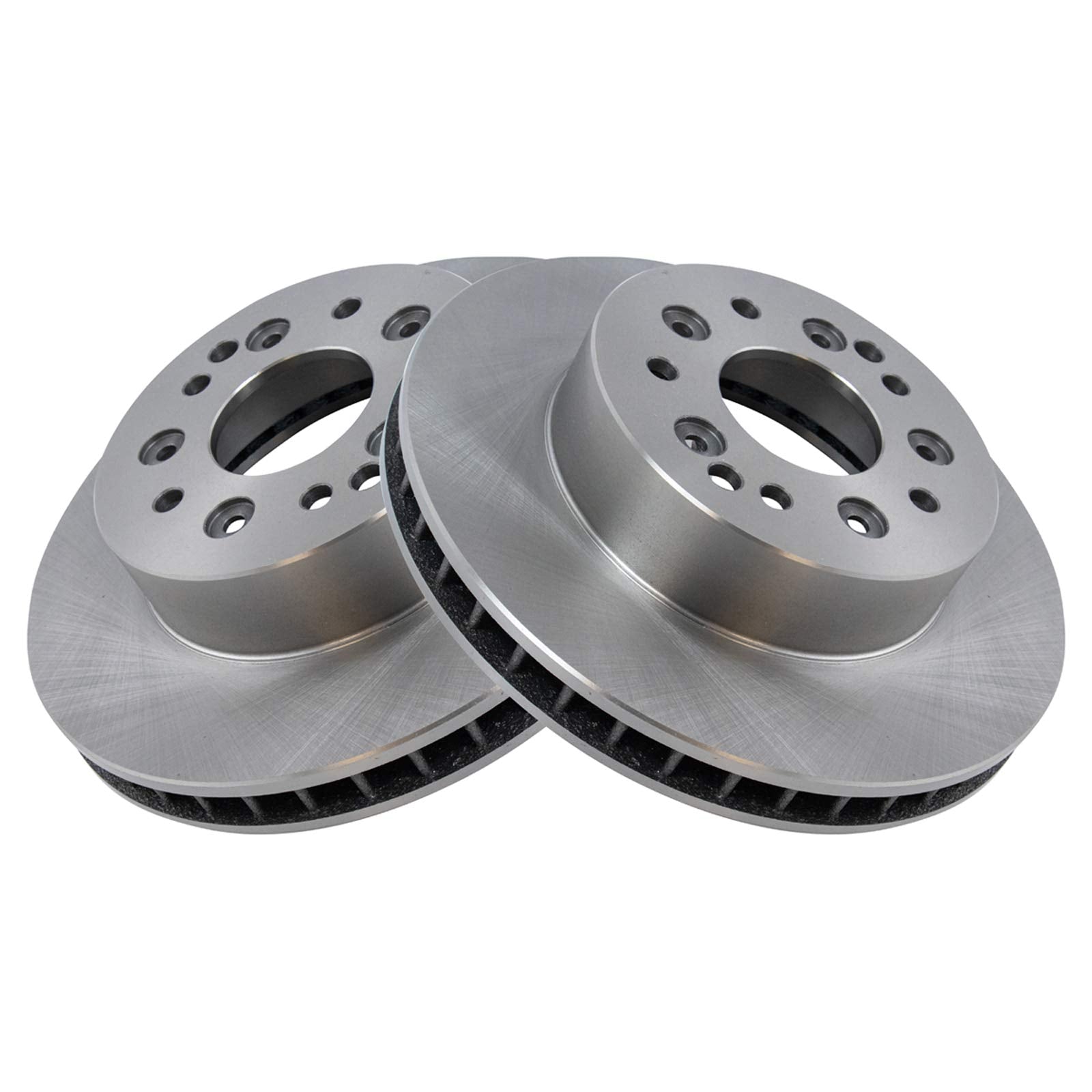 Trq Brake Rotors Set Vented Compatible With 1963-1982 Chevrolet Corvette