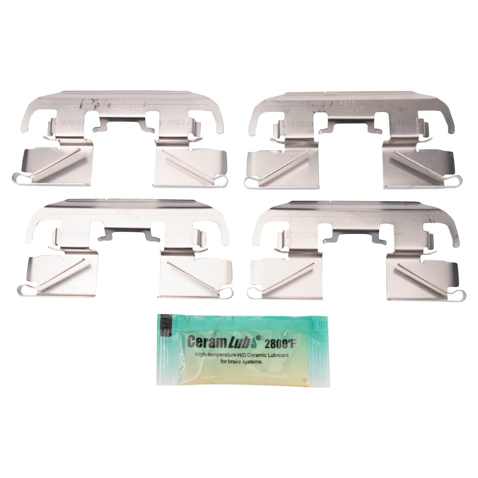 TRQ Front Brake Pads Ceramic Compatible with 2018-2022 Nissan Kicks 2019-2022 Versa