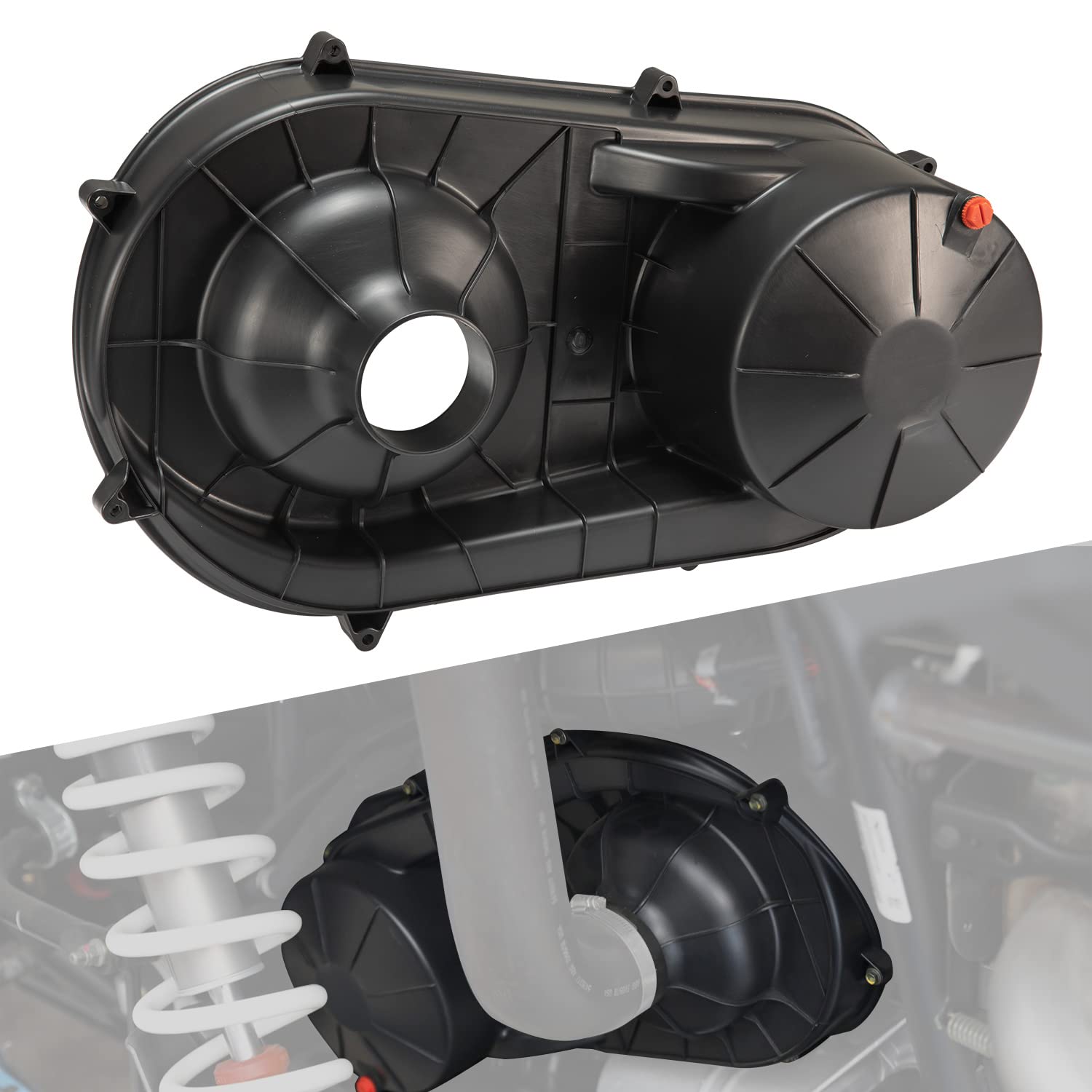 HAKA TOUGH Outer Clutch Cover for Polaris RZR XP 1000 Accessories 2015-2023, CVT Outer Variator Clutch Cover for RZR 1000 XP 900