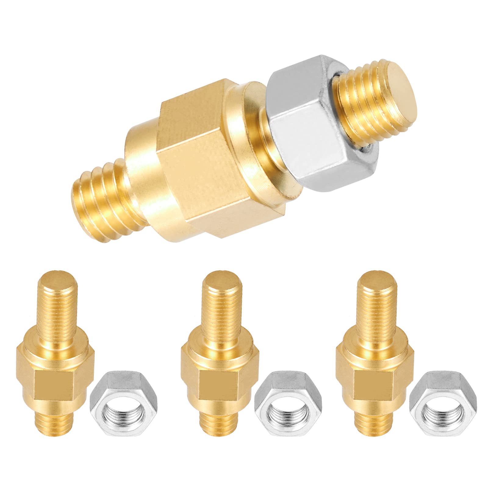 Long Stud Side Post Battery Terminal Bolt Compatible with GM and Other Accessories to Battery,Standard Battery Post Stud Extende
