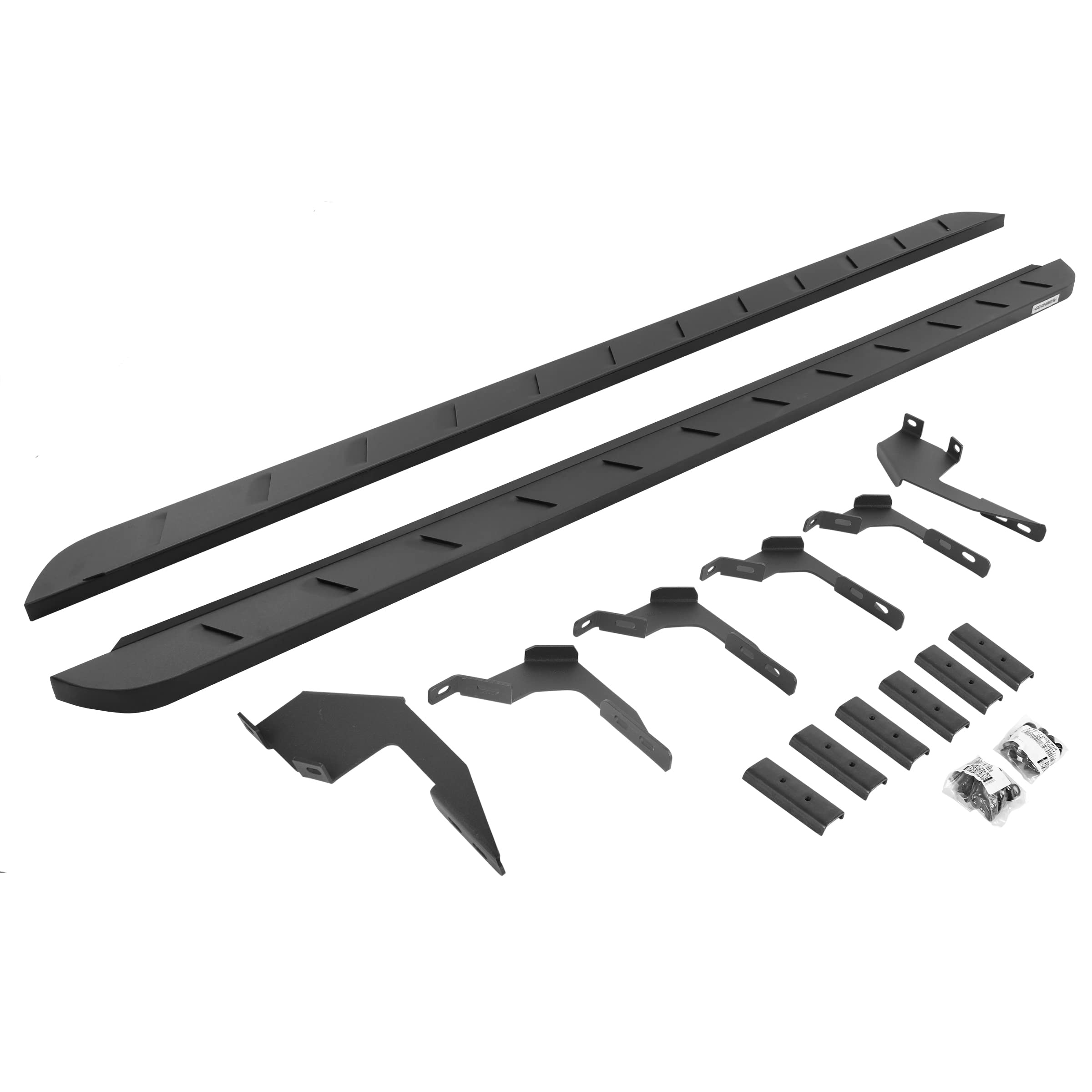 Go Rhino 63036880Spc Rb10 Slim Line Running Boards With Mounting Brackets Kit For Ford 19-24 Ranger (Crew Cab Pickup)