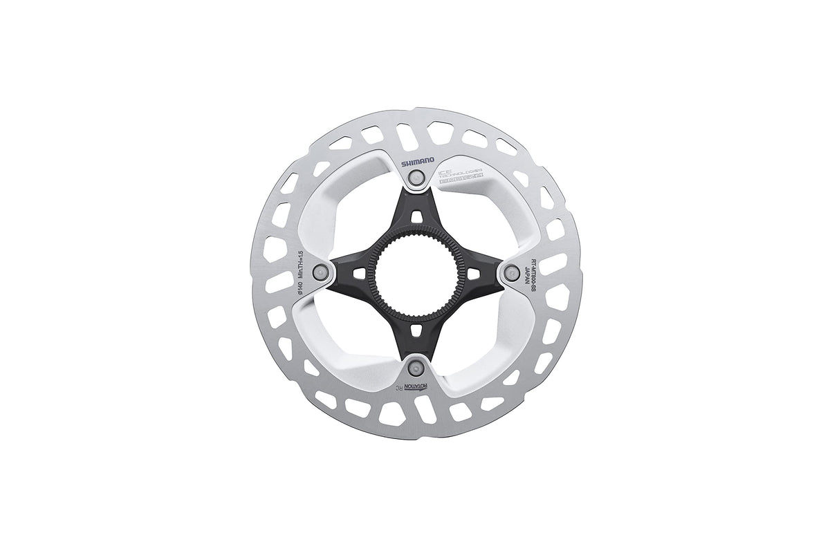 Shimano Deore Xt Rt-Mt800 Disc Rotor With Internal Lockring, Ice Tech Freeza, 140 Mm