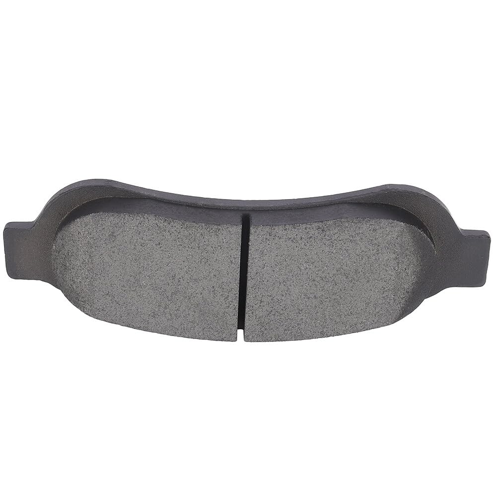 Cciyu D1067 Rear Semi-Metallic Disc Brake Pads Kit For Ford For F-250 Super Duty 2005-2012, For Ford For F-350 Super Duty 2005-2