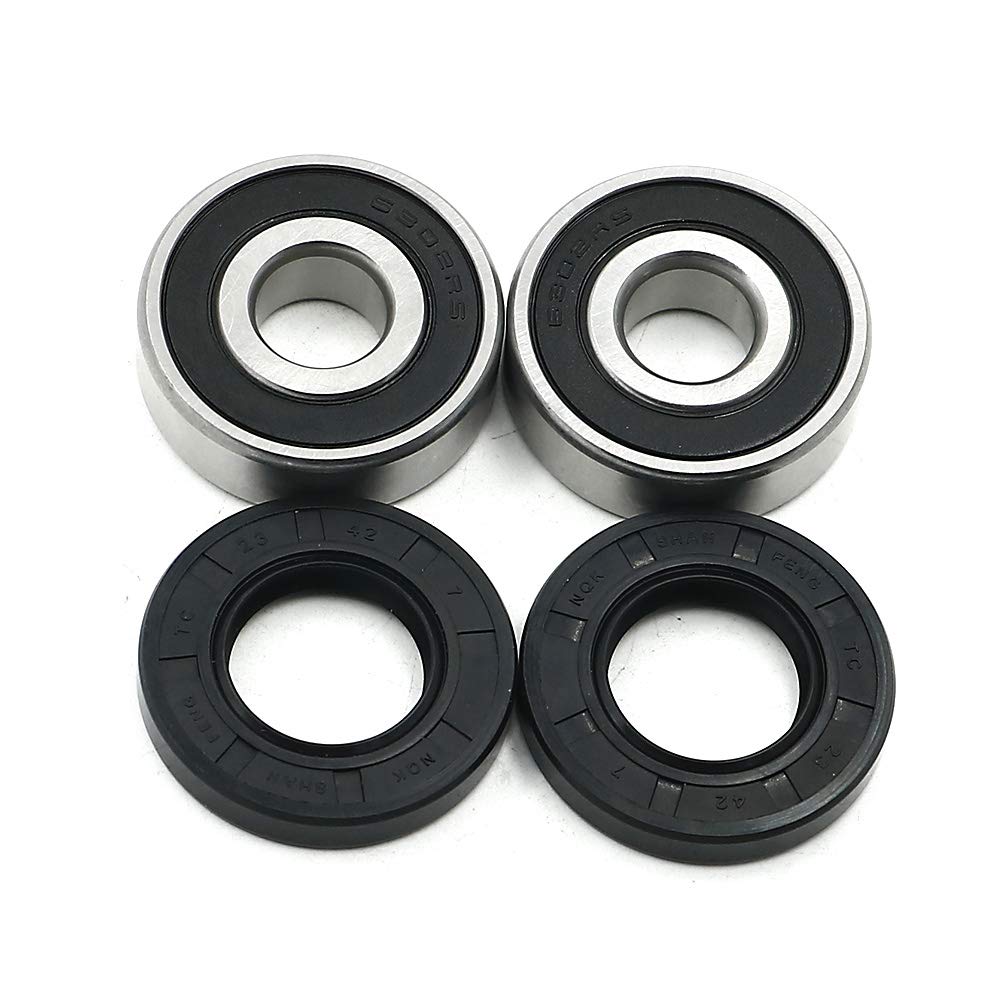 Autovic Front Wheel Bearings & Seals Kit For Honda Atc250 Atc250R Atc200 Atc110 125 Atc 125M 250 350 Big Red 250 No Play In The Wheel