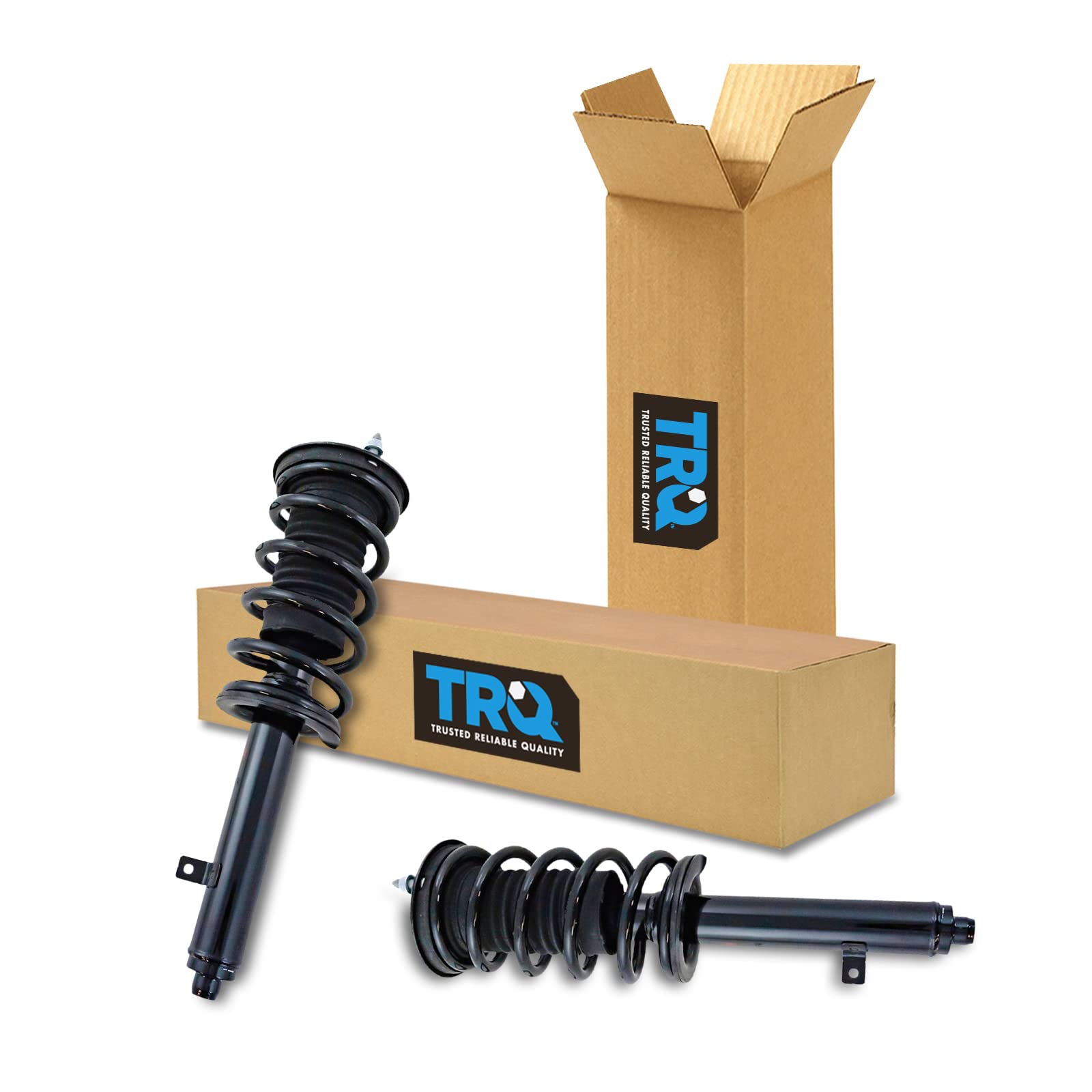 Trq Front Strut & Coil Spring Assembly Set Driver & Passenger Sides Compatible With 06-13 Lexus Is250 11-13 Is350