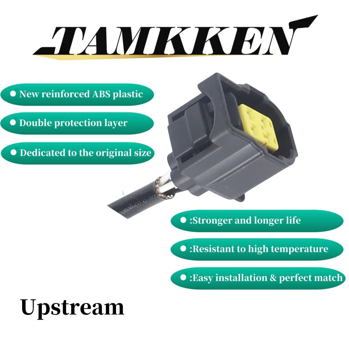 TAMKKEN 234-4587 Oxygen O2 Sensor Compatible with Dodge Charger Dakota Durango Ram Jeep Commander Liberty Wrangler Grand Cheroke