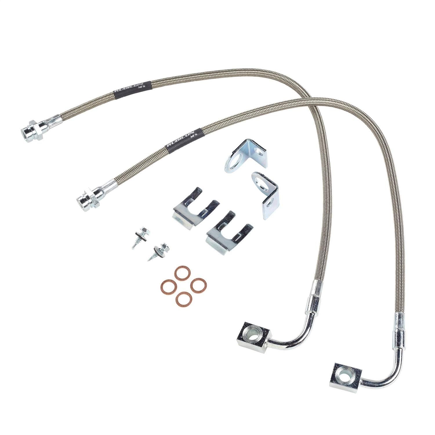 Rubicon Express Re1540 Rear Brake Line Set For Jeep Jk