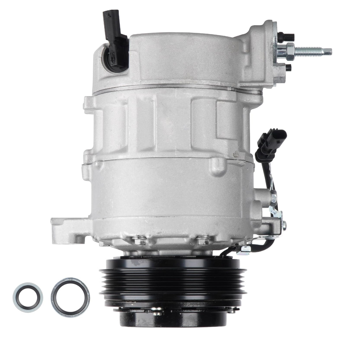 Air Conditioner AC Compressor with Clutch Fit for Chevrolet Silverado 1500&GMC Sierra 1500 2014-2019 Silverado 2500 2014-2017 Ch