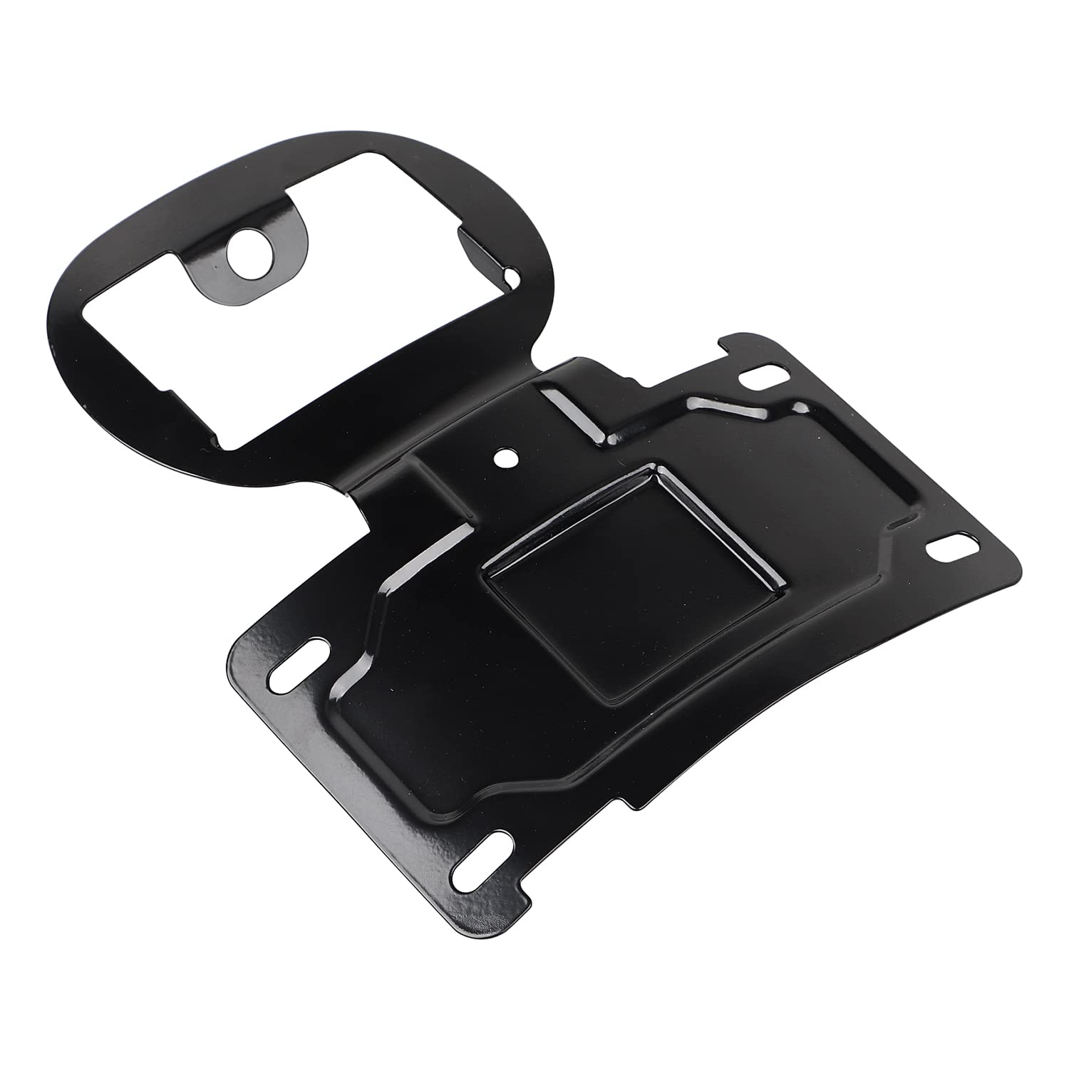 XMMT Black License Plate Relocation Mount for Harley Touring Electra Glide Road Glide 2014-2023