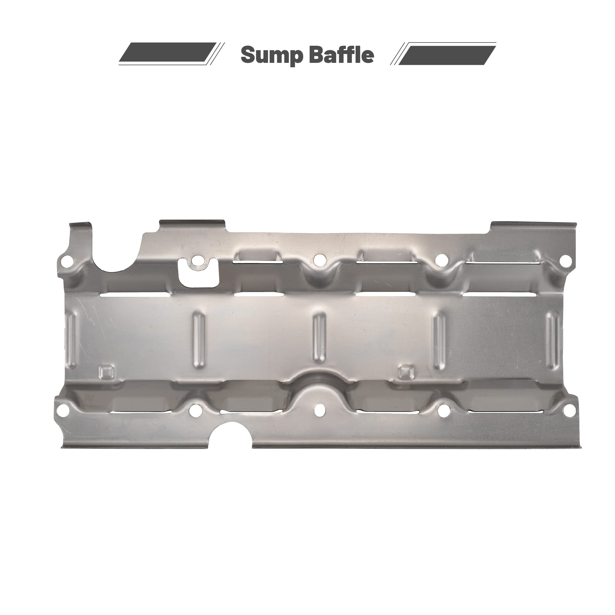 GESEXI 19212593 LSX Swap Retrofit Aluminum Oil Pan Kit Compatible with Chevrolet GM LS1 LS3 LSA Engines