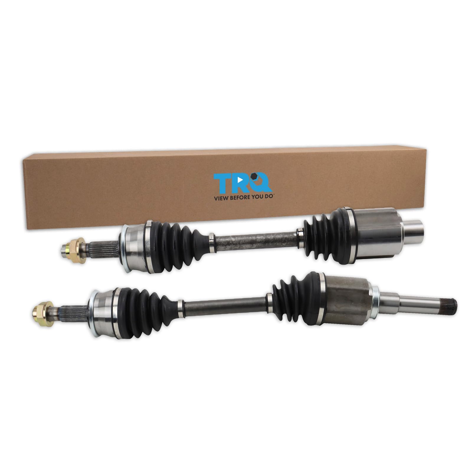 Trq Front Cv Axle Shaft Assembly Set Compatible With 2012-2020 Chevrolet Sonic