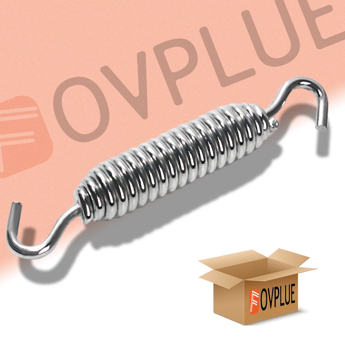 Fovplue Kickstand Spring, Jiffy Stand Spring For Harley Touring 2007-2024 And Softail 2007-2018, For Road Glide Road King Street Glide Electra Glide Tri Glide Ultra Limited, Chrome Plated,For 49725-07