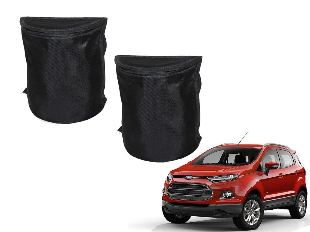 Kozdiko Semi Cylindrical Car Dustbin Set of 2 Pcs for Fiat Palio