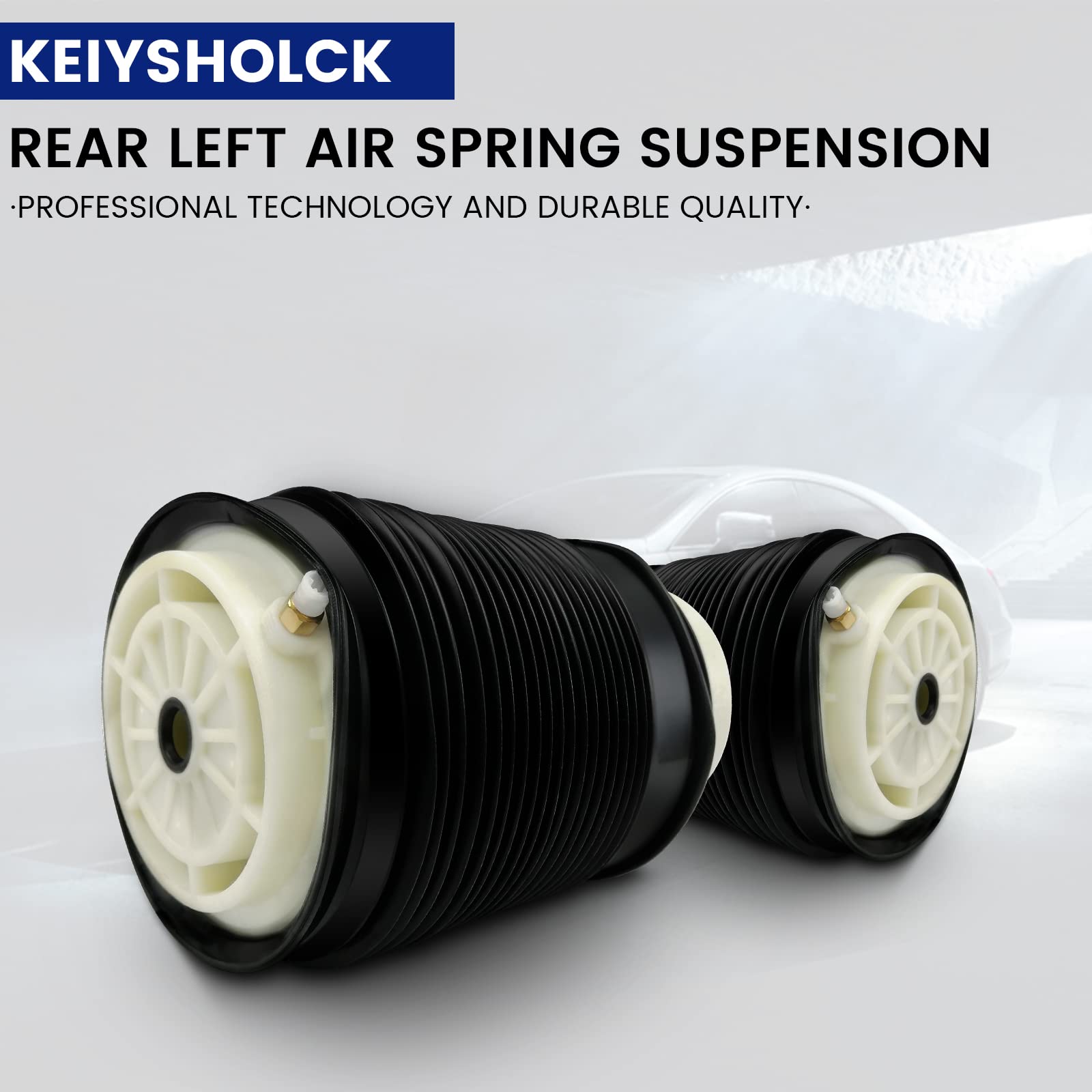 KEIYSHOLCK Rear Left Air Spring Suspension Bags Replacement for Benz CLS350 CLS400 CLS500 CLS550 CLS63 AMG E200 E250 E300 E350 E