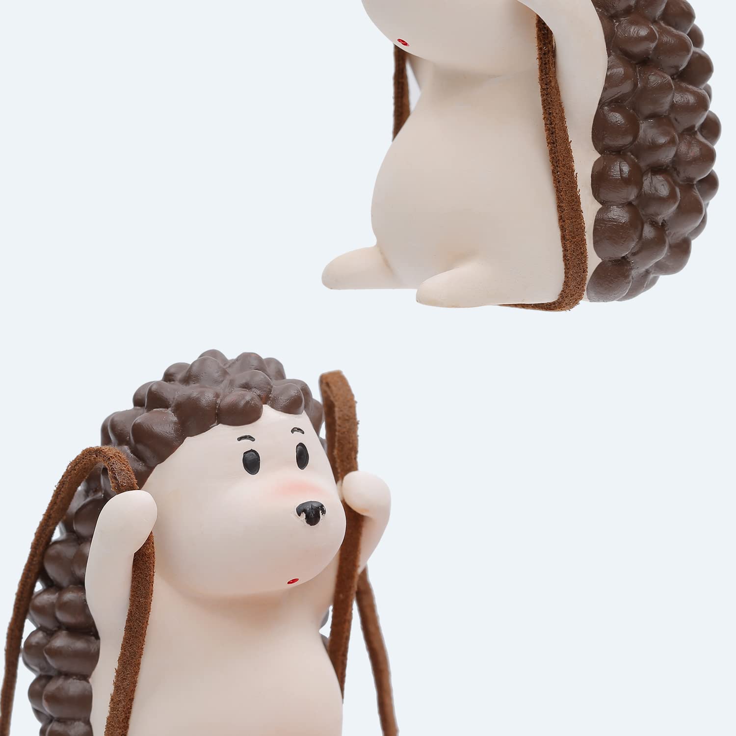 Ygmoner Super Cute Swinging Hedgehog Car Mirror Hanging Ornament Car Interior Accessories (New Hedgehog)