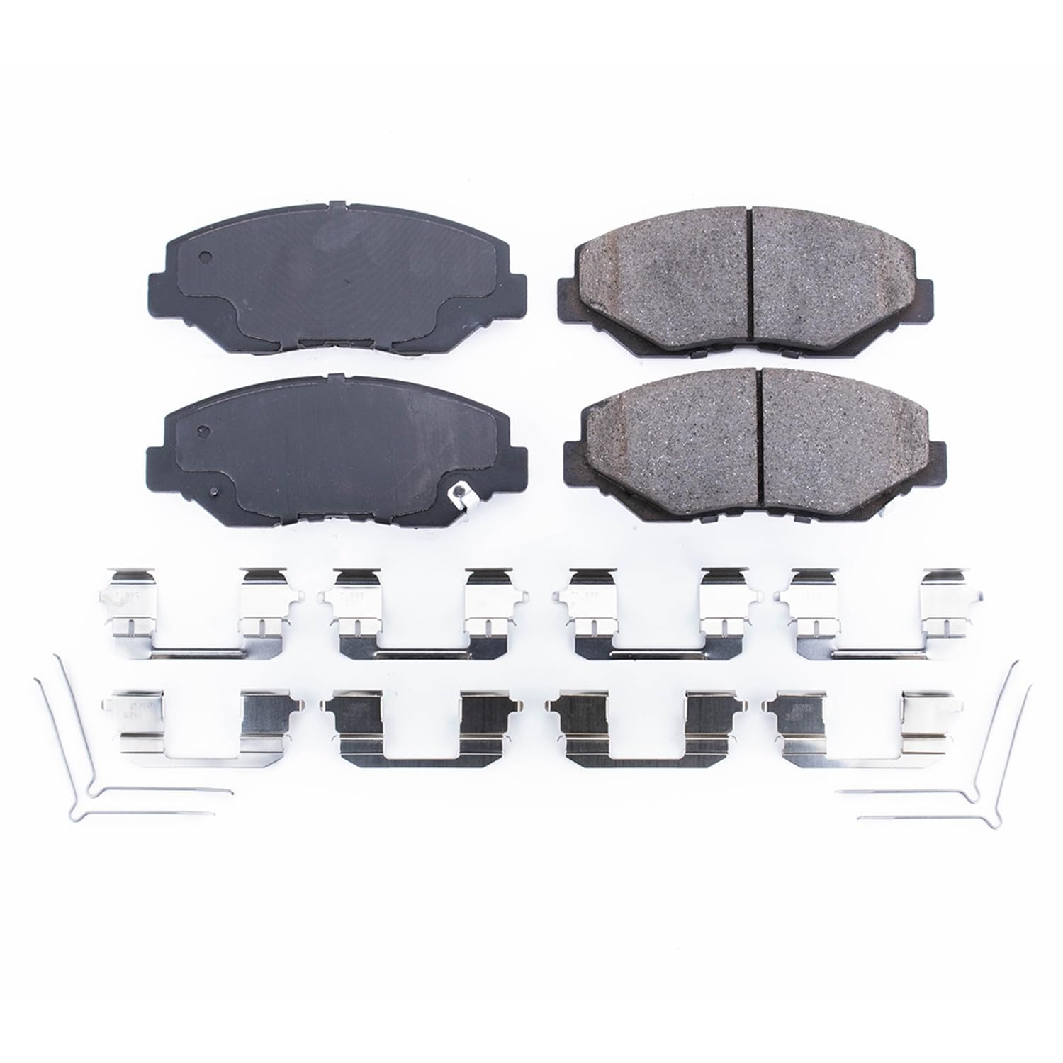 Power Stop 17-914 Front Z17 Ceramic Brake Pads with Hardware For Acura ILX Honda Accord Civic CR-V Element Fit Pilot [Vehicle Sp