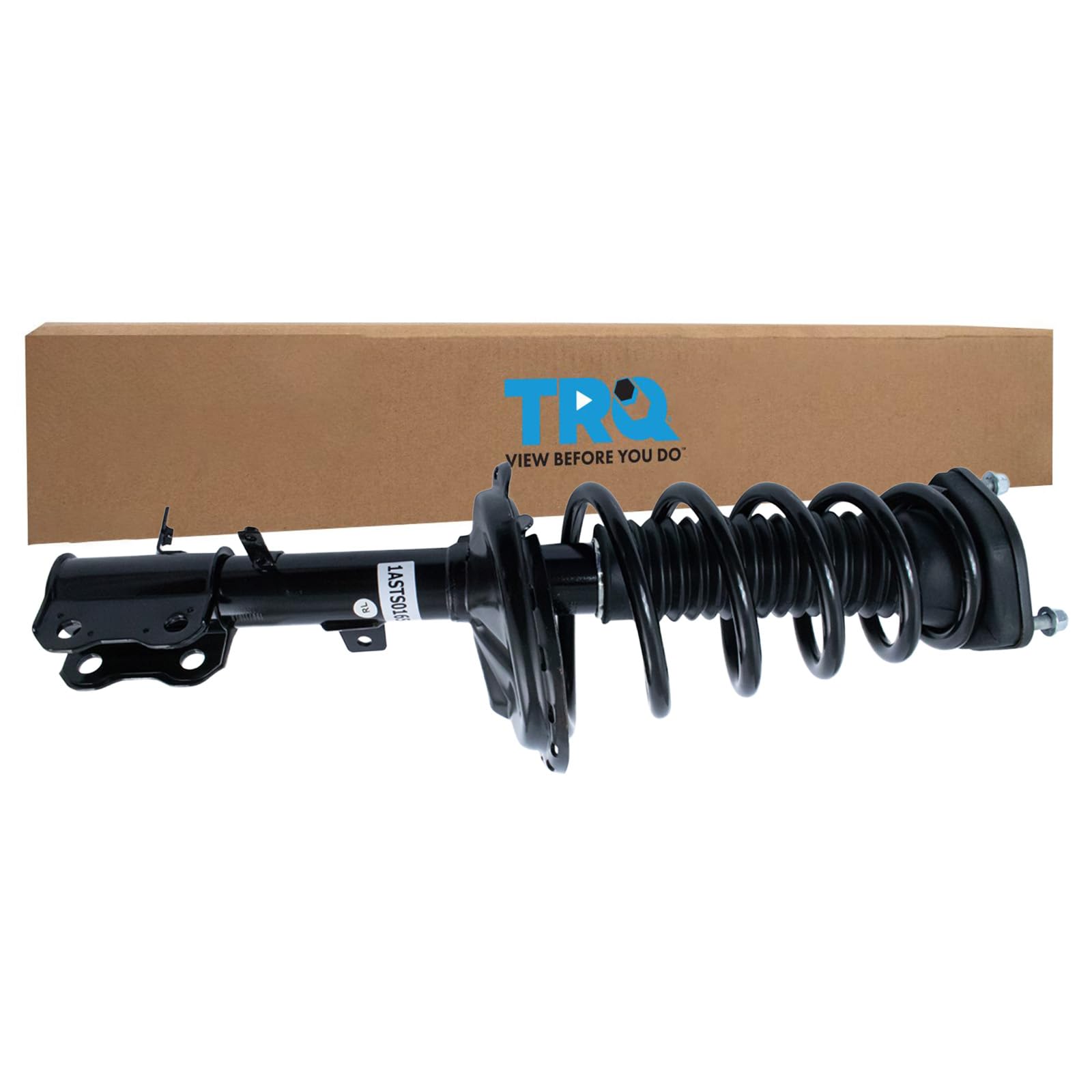 Trq Rear Left Complete Strut & Coil Spring Assembly Drivers Side Compatible With 2004-2006 Lexus Rx330 2007-2009 Rx350 2006-2007