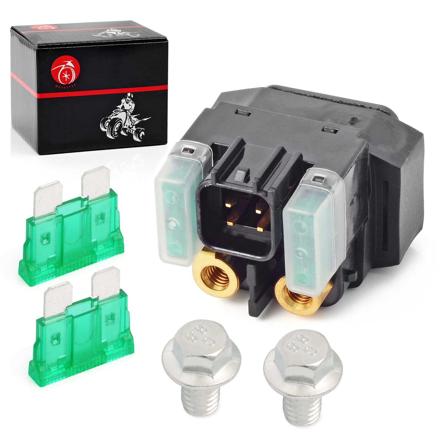 Moto1988 Solenoid Starter Relay For Yamaha Raptor 700 700R Yfm700 2006-2022 Rhino 450 Yxr450 2007-2008 Rhino 660 Yxr660 2007