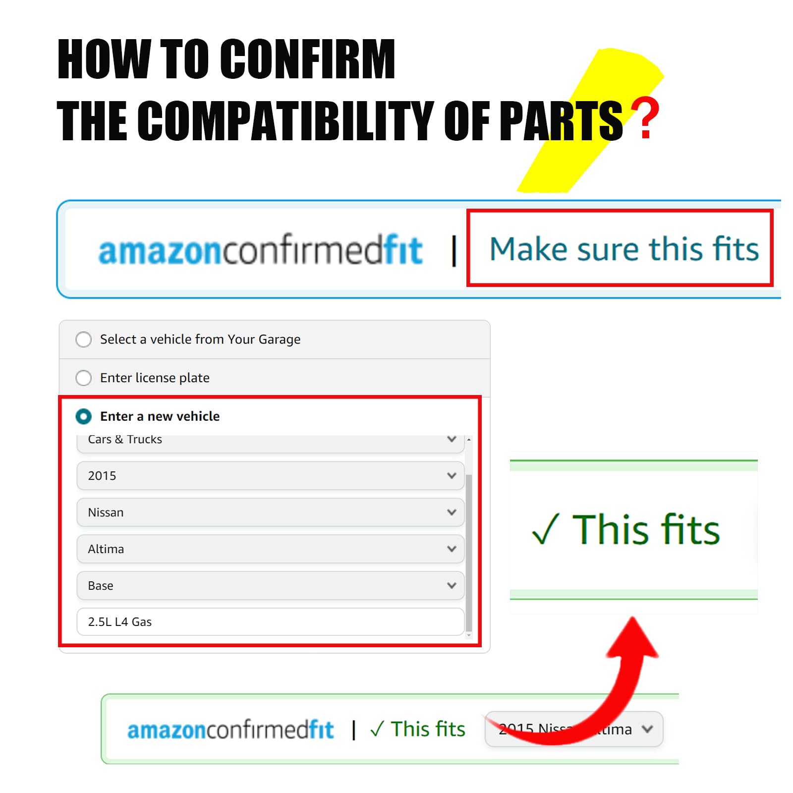MTKHMN Downstream and Upstream Oxygen O2 Sensor fit for 2011-2013, 2015-2020 Mitsubishi Outlander Lancer Outlander Sport, 2.0L 2