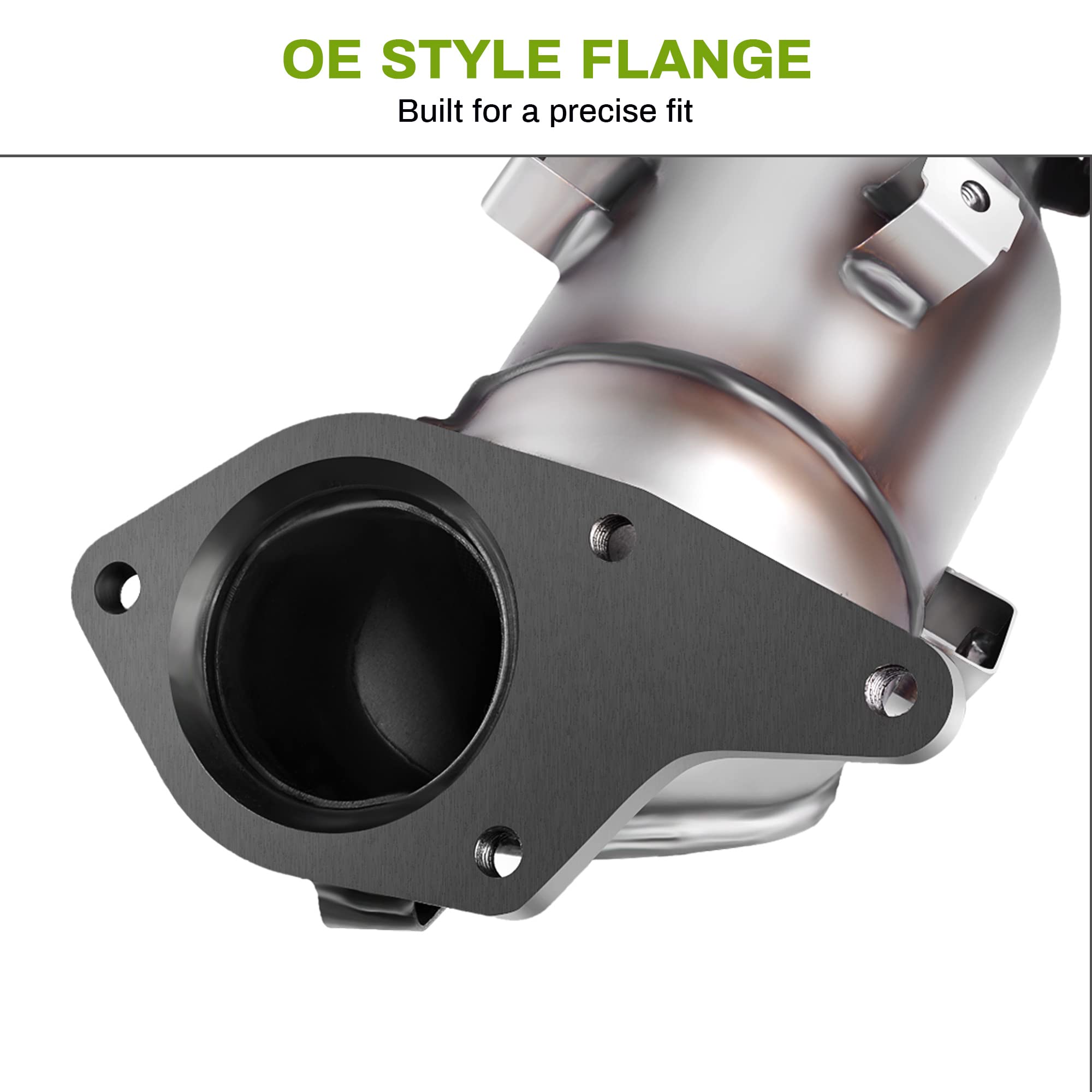 AUTOSAVER88 Catalytic Converter Exhaust Manifold w/Gasket Compatible with 2007 2008 2009 2010 2011 2012 2013 Altima 2.5L Stainle