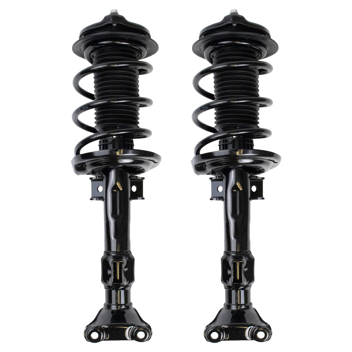 Trq Front Strut & Coil Spring Assembly Set Driver & Passenger Sides Compatible With 10-14 Mercedes-Benz E350 15-17 E400