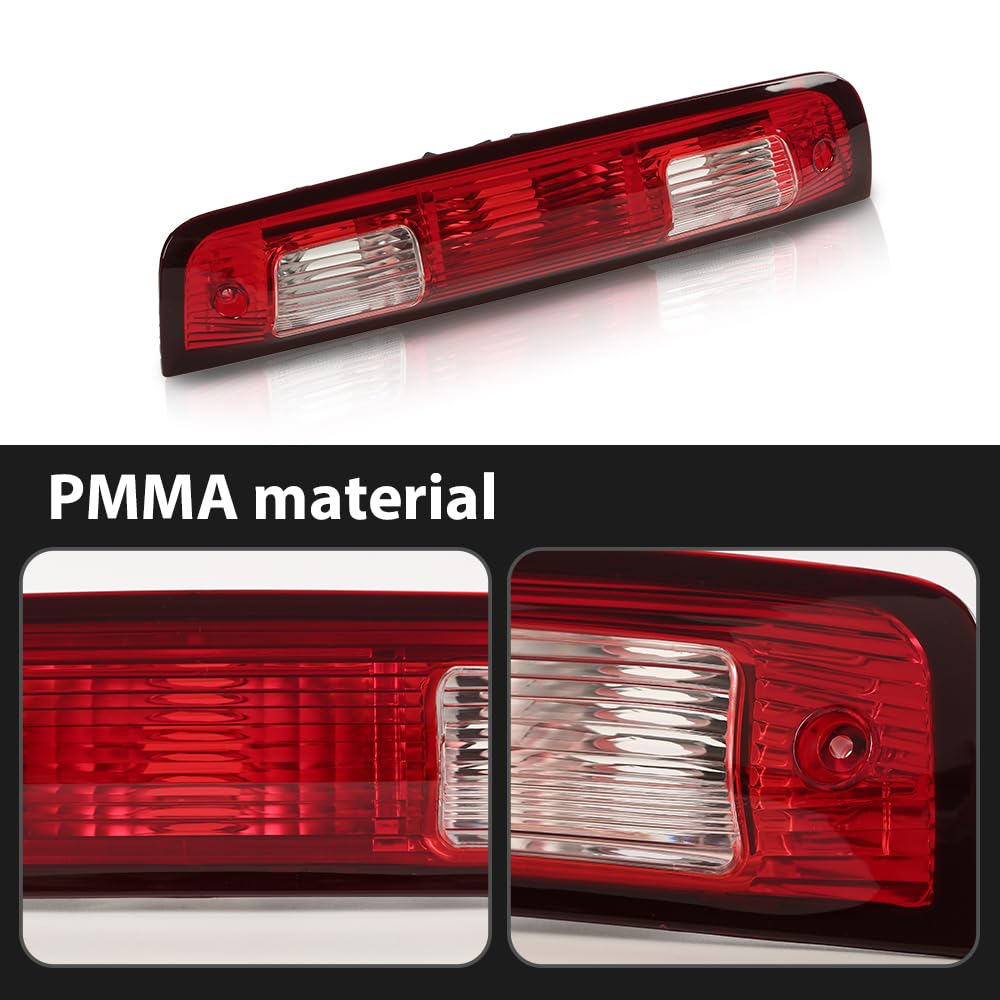 Cheda Third 3Rd Brake Lights Compatible With Dodge Ram 2500 3500 2010 2011 2012 2013 2014 2015 2016 2017/ Fit Dodge Ram 1500 200