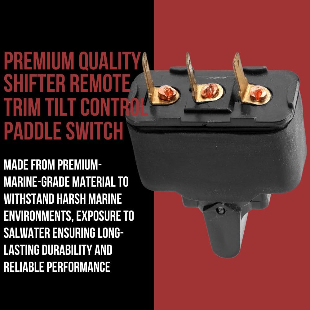 Shifter Remote Trim Tilt Control Paddle Switch for Mercruiser Mercury Marine. Replaces 87-92484/87-8M0046008