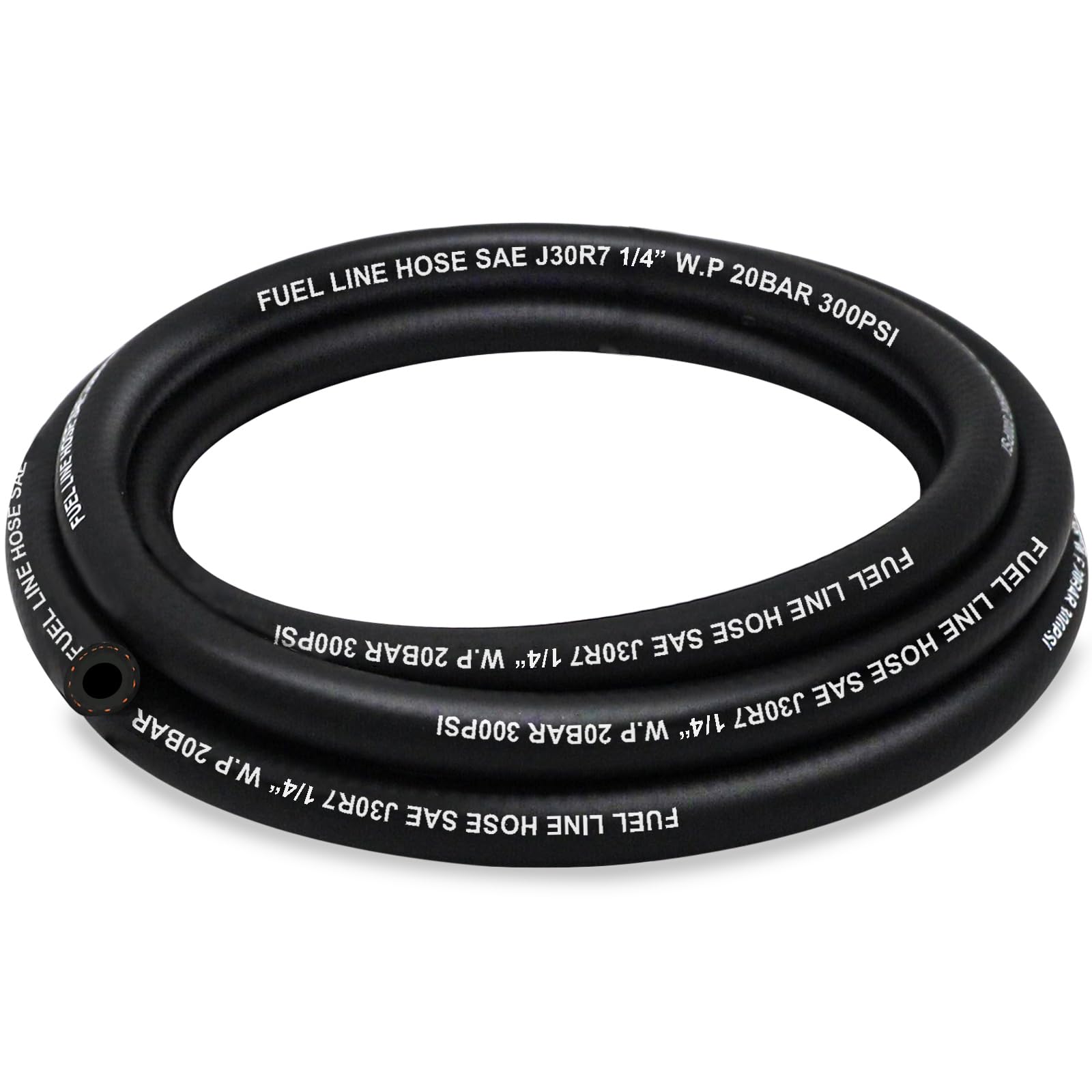 Housun Fuel Line 1/4 Inch Id, Fuel Hose 5Ft, J30R7 Fuel Line Hose Nbr.