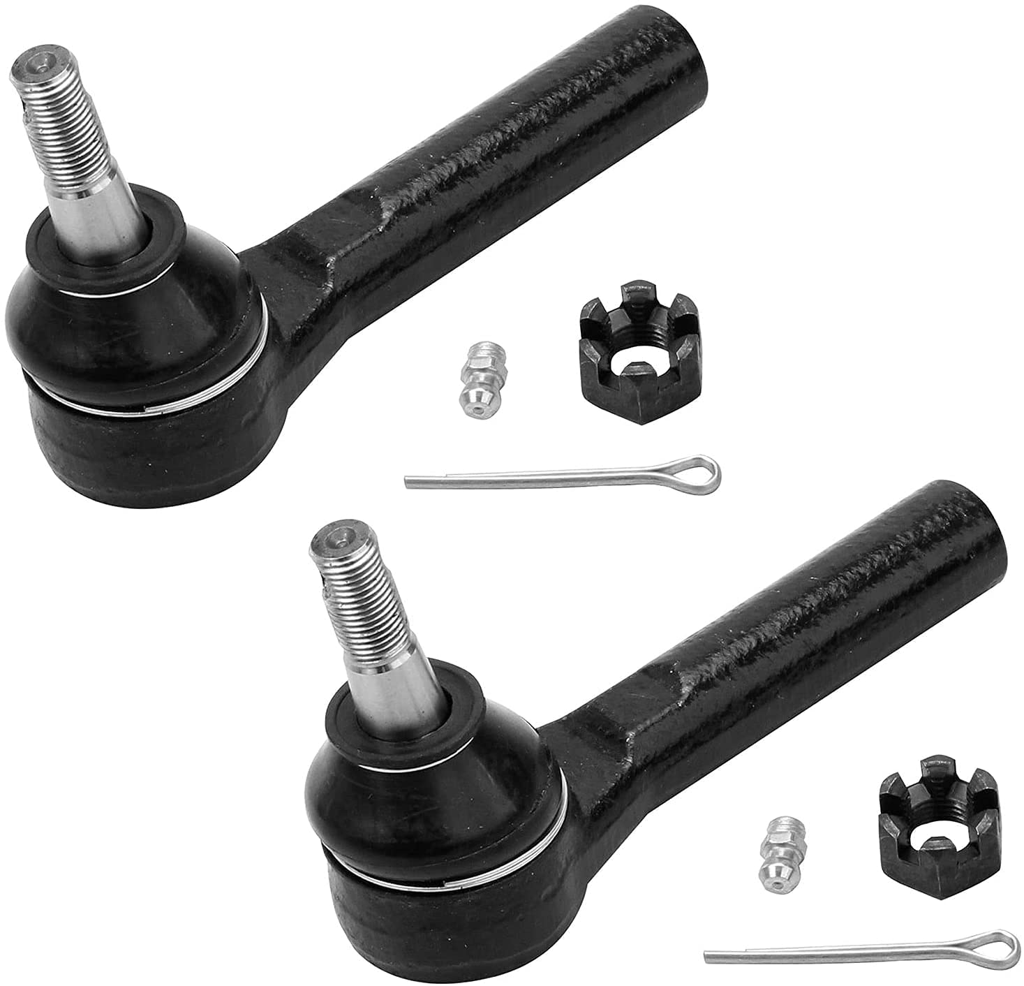 Detroit Axle - Rack and Pinion Kit for 05-07 Dodge Grand Caravan Chrysler Town & Country 2005 2006 2007, Power Steering Rack and