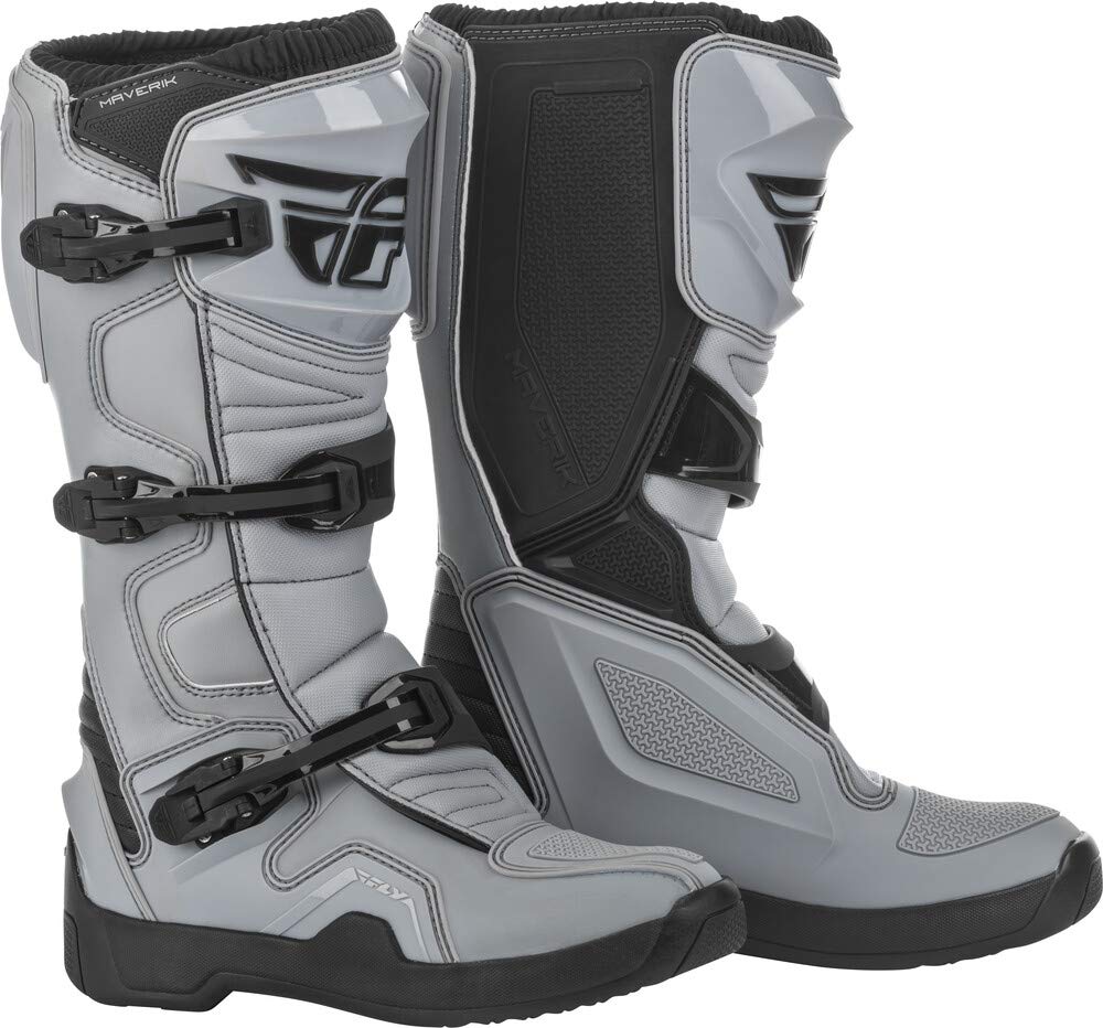 Fly Racing Maverik Boot (Grey/Black, 10) WBCARB088YK35HW