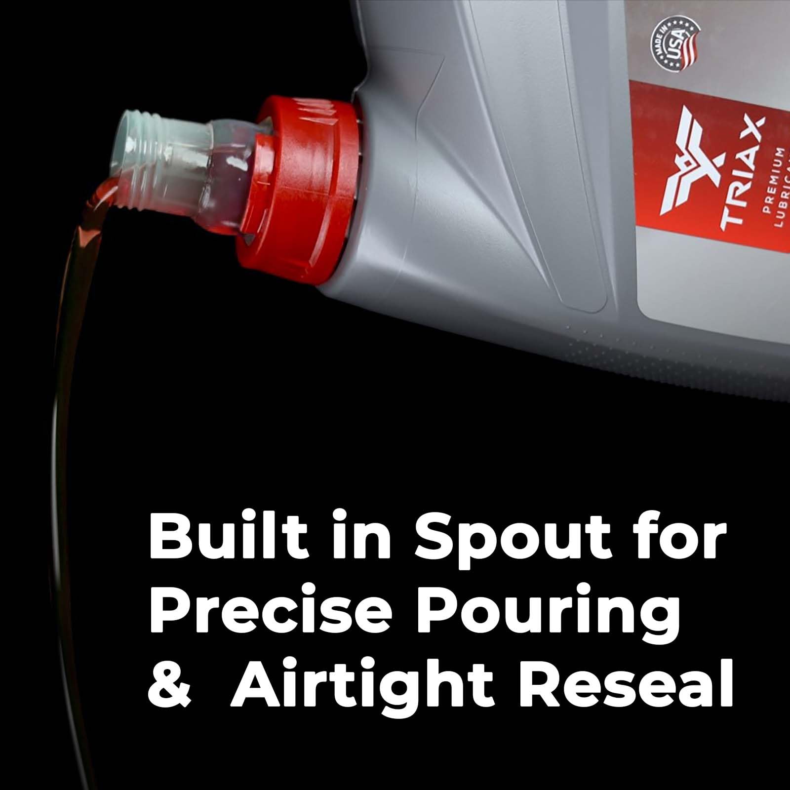 TRIAX Agra UTTO Supreme - Full Synthetic (GL-4) Tractor Hydraulic, Transmission, Differential Fluid - All OEM Compatible with Jo