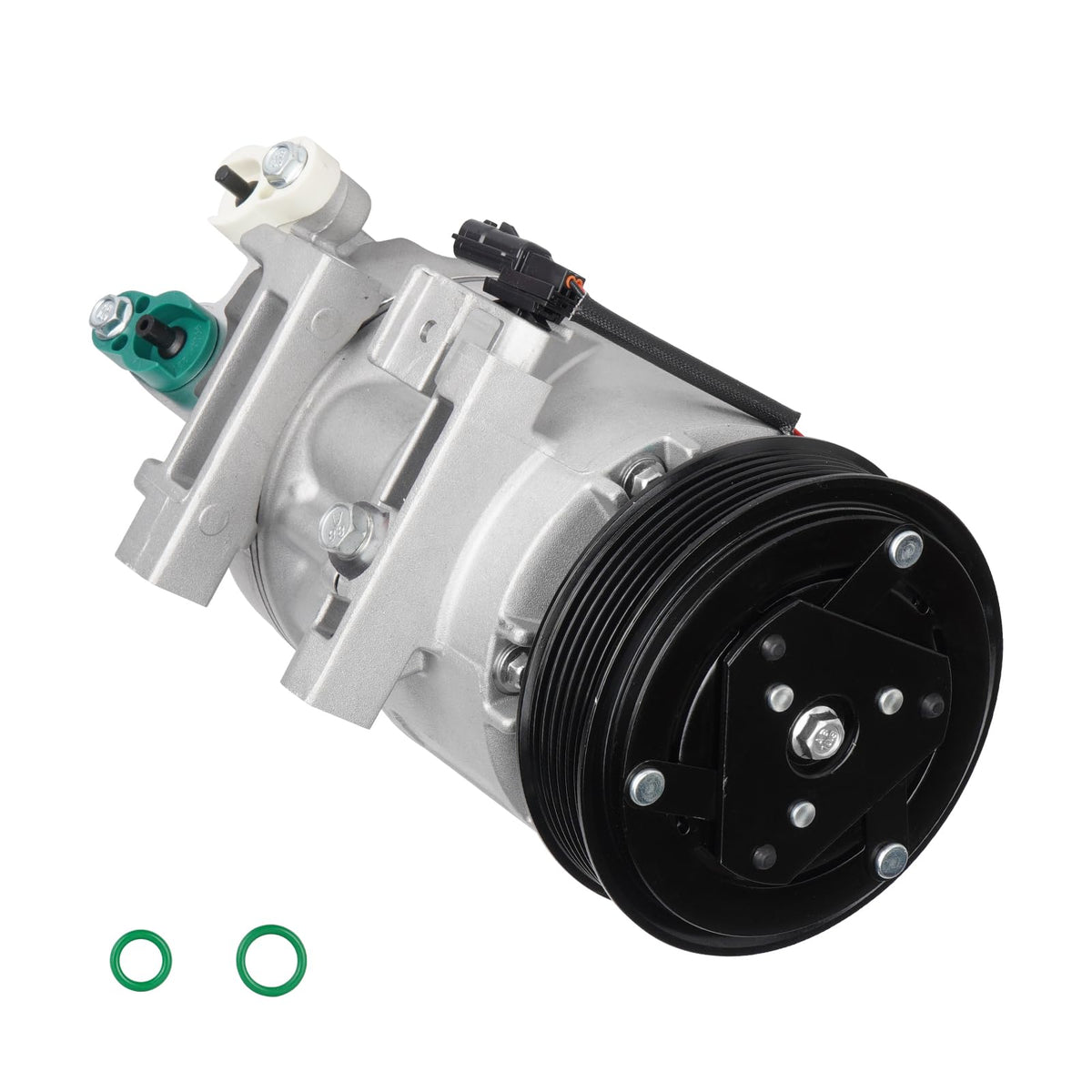Air Conditioning Compressor & A/C Clutch for Nissan Altima 2.5 2.5L 2013 2014 2015 2016 2017 2018 (Not Fit for 2.5L SL/SV), CO 2