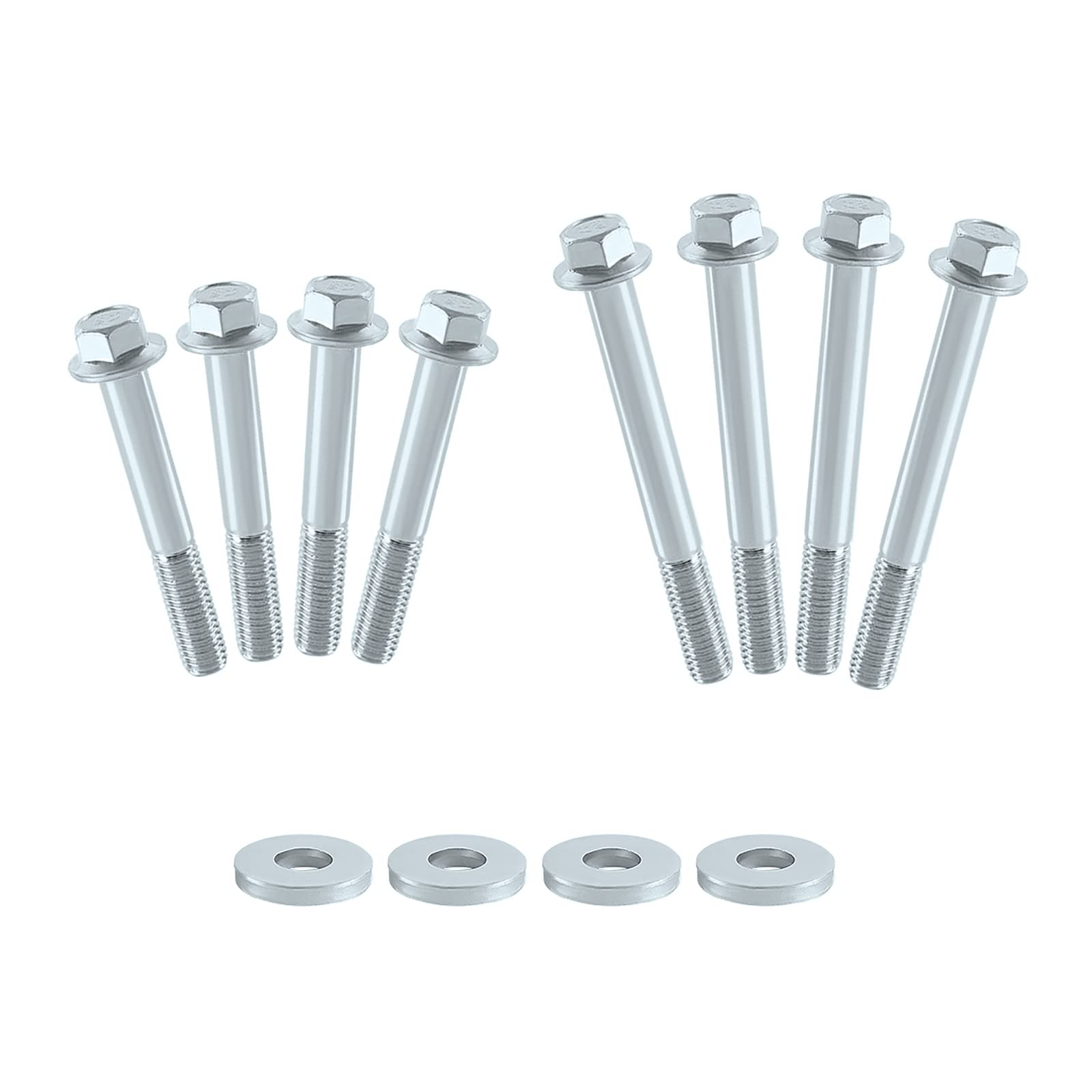 12 Pcs Ls Engine Stand Bolt Kit Endxedo M10-1.5 Engine Stand Bolt Flange Kit For Lsx Ls Ls1 4.8L 5.3L 6.0L 6.2L Lr4 Lq4 Ls6 Lq9 L33 Ls2 Lh6 L92 L76 Ly2 Ly5 Ly6 Lc9 Lfa Lh8 Lmg