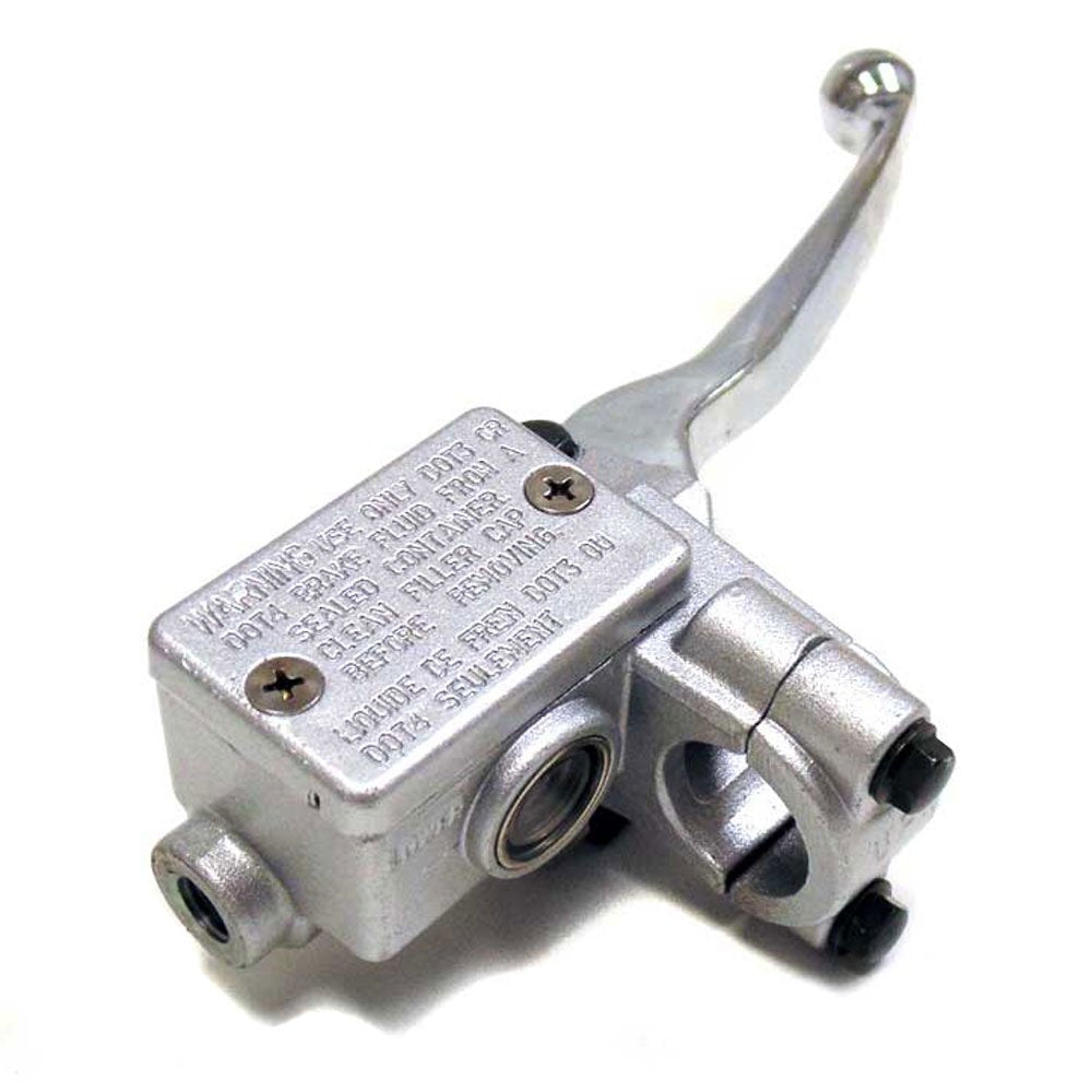 Mmg Universal Fit Front Brake Master Cylinder For 50Cc And 150Cc Gy6 Scooters Mopeds Atvs, Chrome Finish