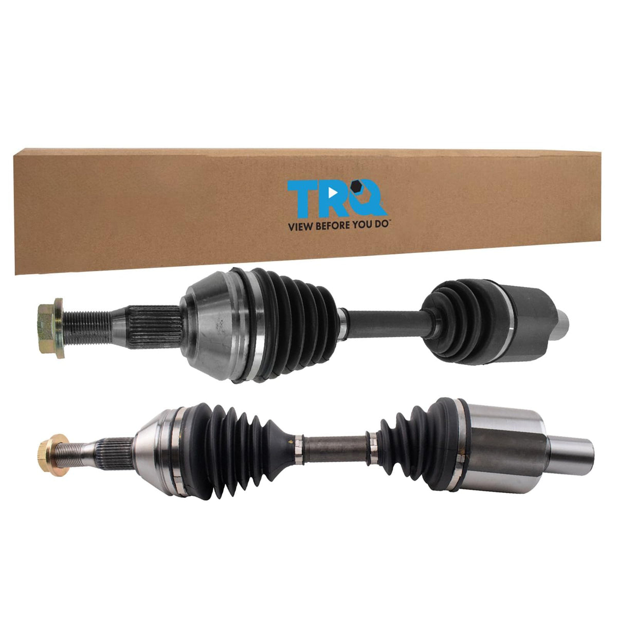 TRQ Front CV Axle Shaft Assembly Set Compatible with 98-99 Cadillac Seville