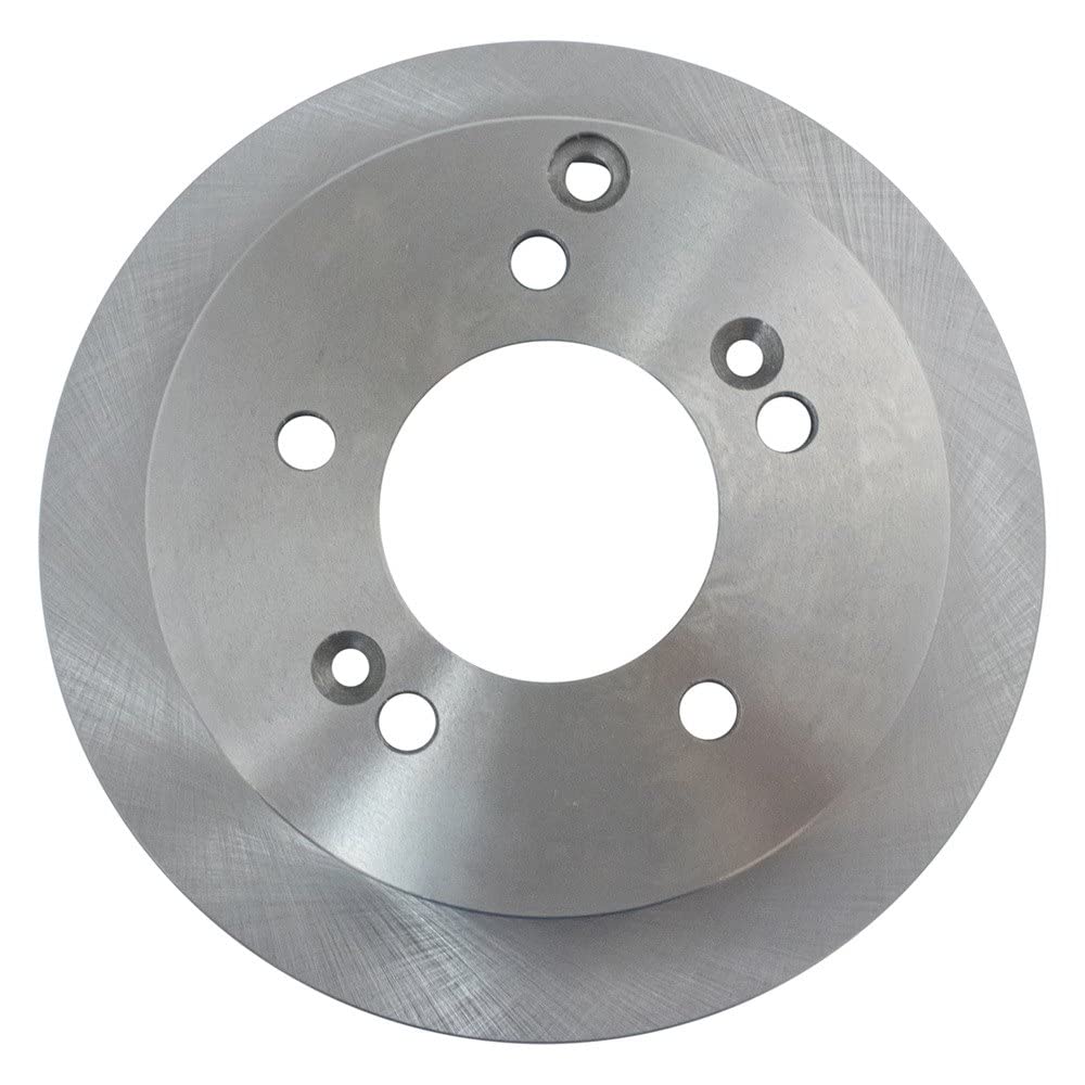 Trq Rear Brake Rotors Set Solid Compatible With 2006-2010 Hyundai Sonata 2005-2009 Tucson 2001 Xg300 2002-2005 Xg350 Kia Optima